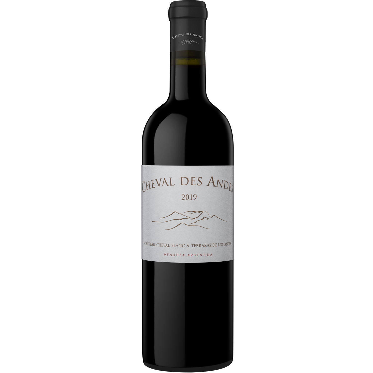 Cheval Blanc & Terrazas 2019 'Cheval des Andes' Mendoza 750ml Wine Bottle