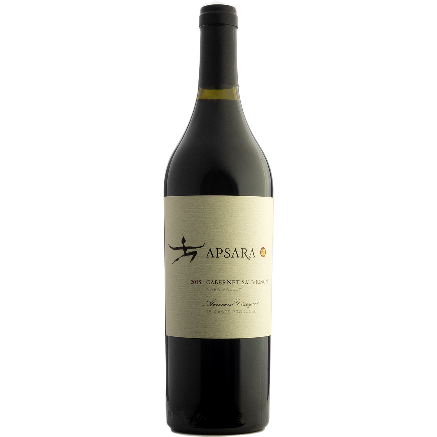 Apsara Cellars 2015 Amoenus Vineyard Napa Valley Cabernet Sauvignon 750ml Wine Bottle