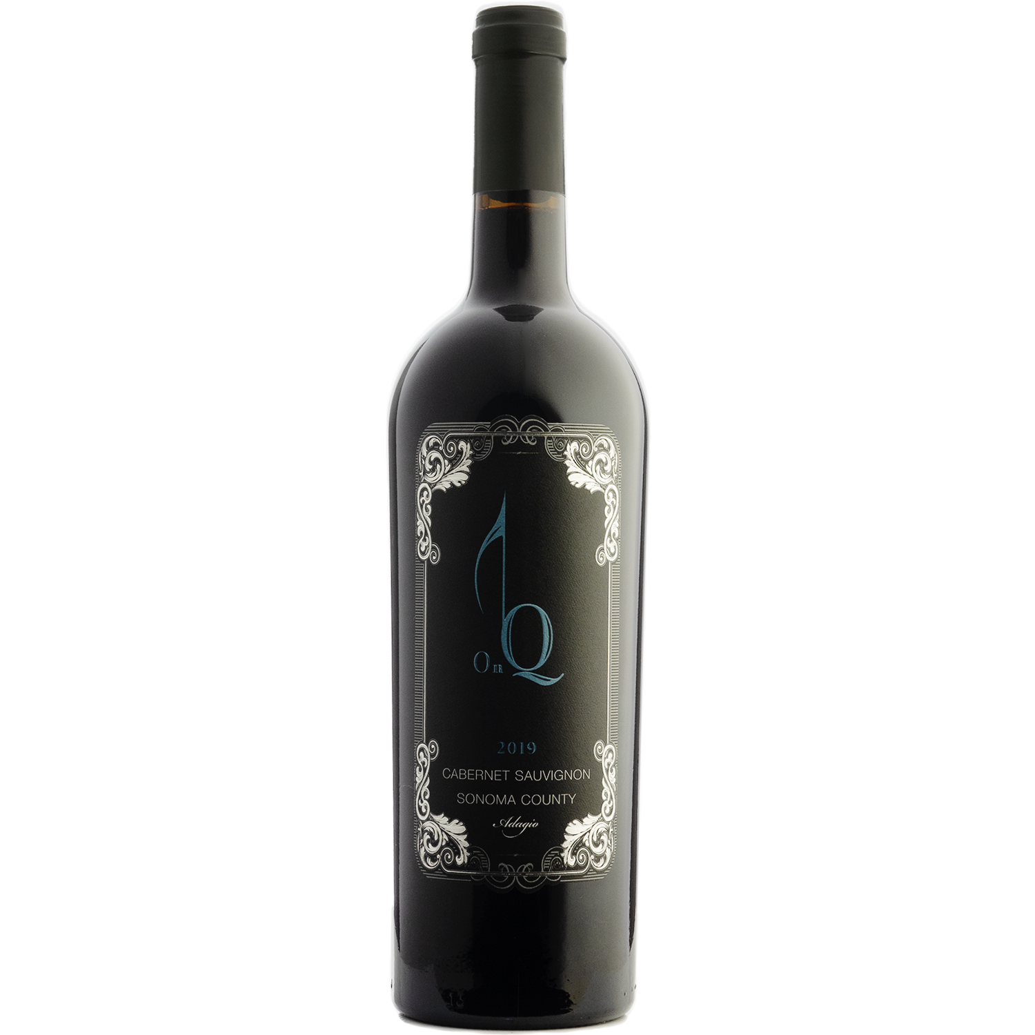 On Q 2019 'Adagio' Sonoma County Cabernet Sauvignon 750ml Wine Bottle