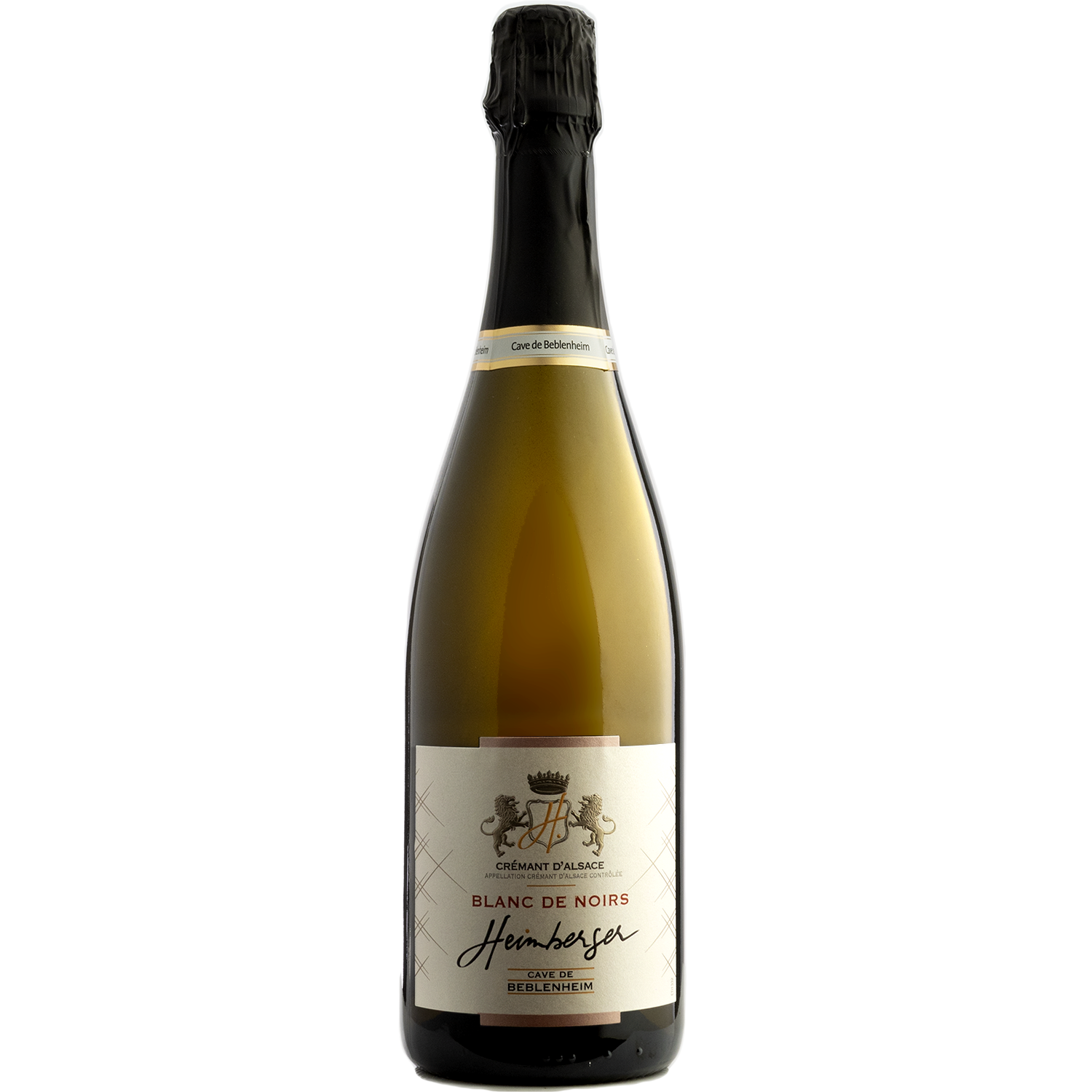 Cave de Beblenheim NV 'Heimberger' Cremant d'Alsace Blanc de Noirs Brut 750ml Wine Bottle