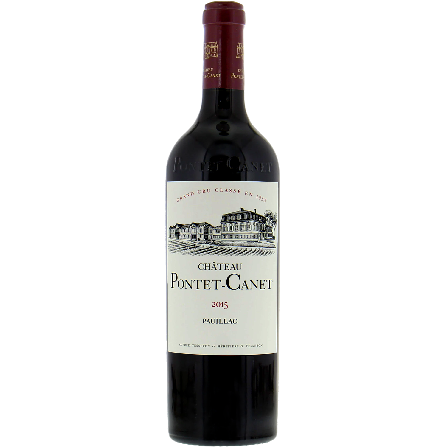 Château Pontet-Canet 2015 Pauillac 750ml Wine Bottle