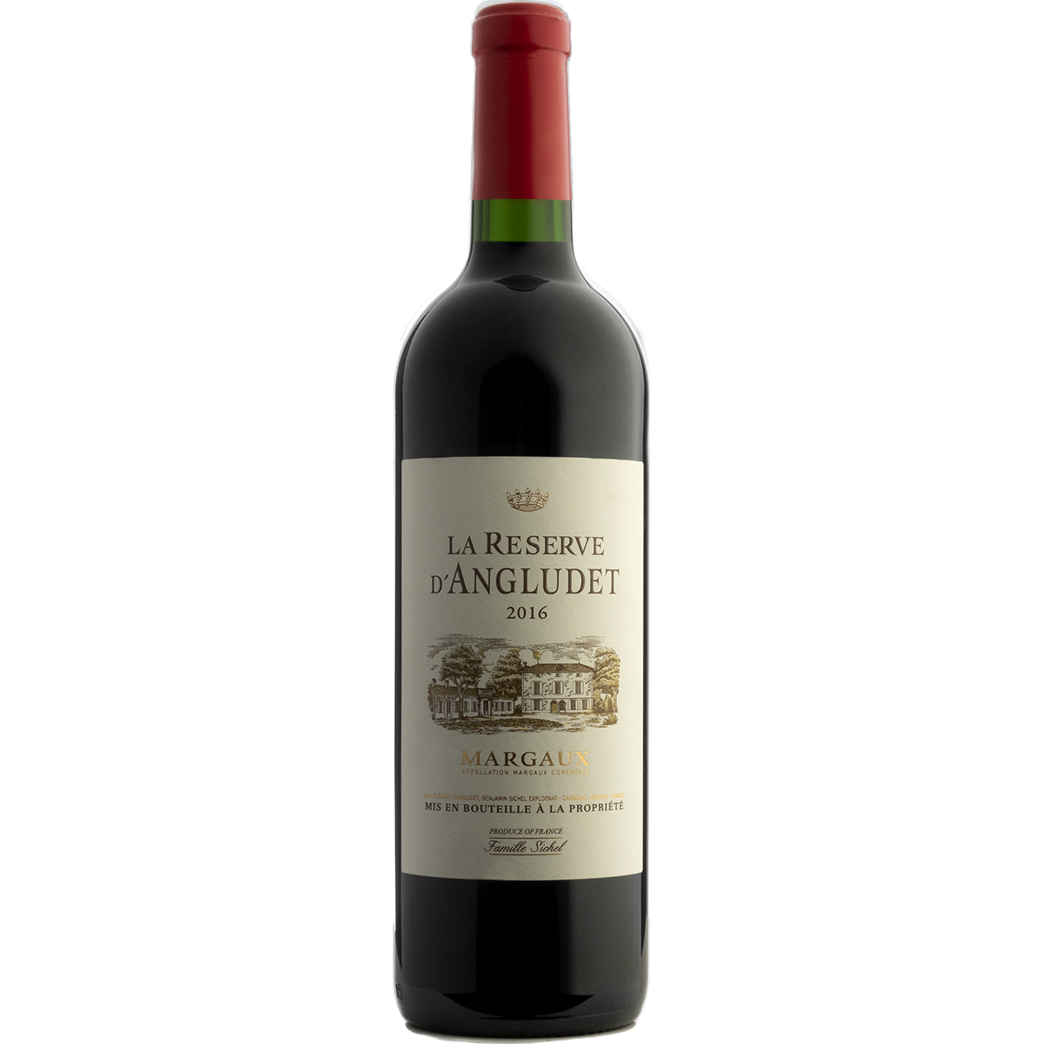 Château Angludet 2016 'La Réserve' Margaux 750ml Wine Bottle