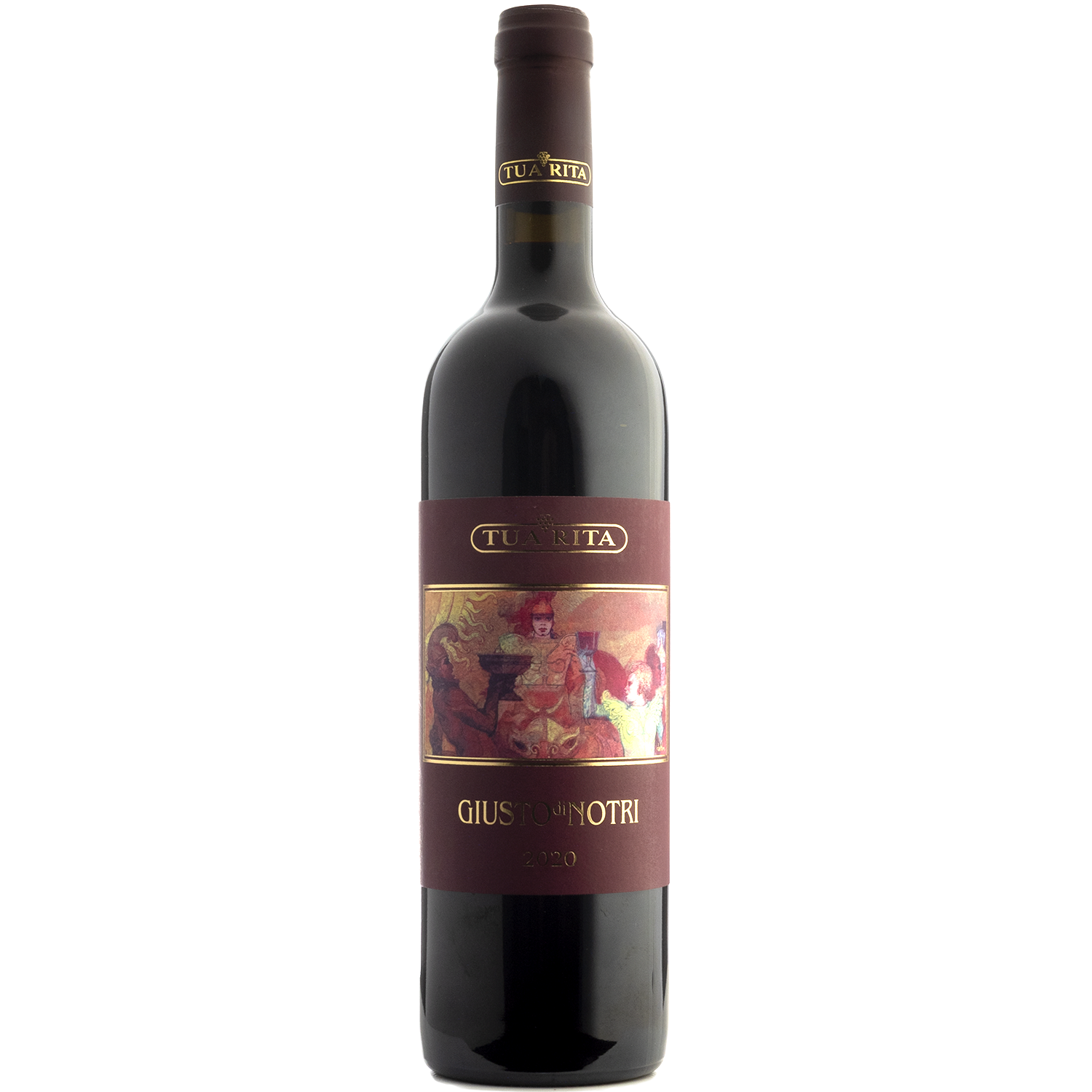 Tua Rita 2020 'Giusto di Notri' Toscana IGT 750ml Wine Bottle