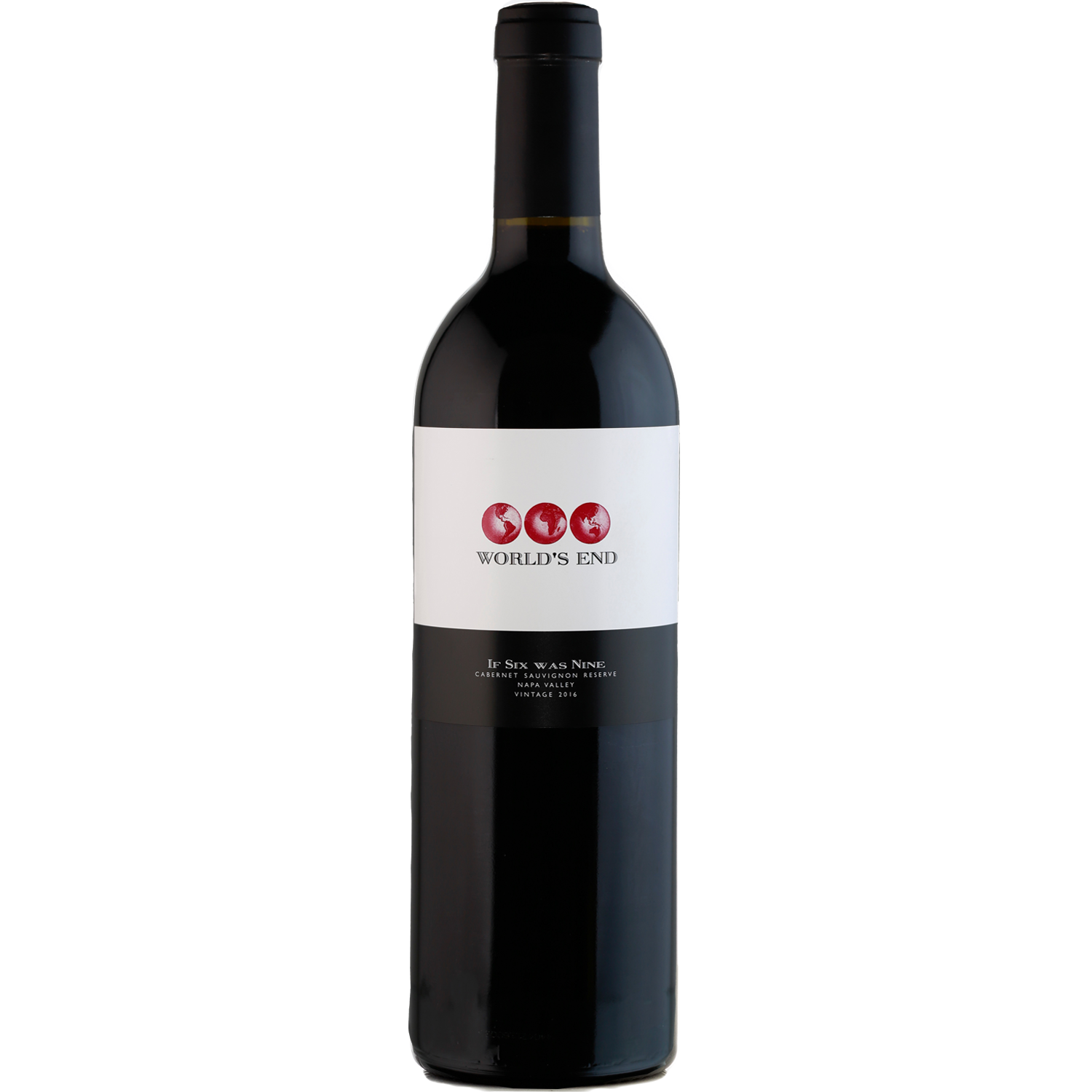 World's End 2016 'If Six Was Nine' Napa Valley Reserve Cabernet Sauvignon 750ml Wine Bottle