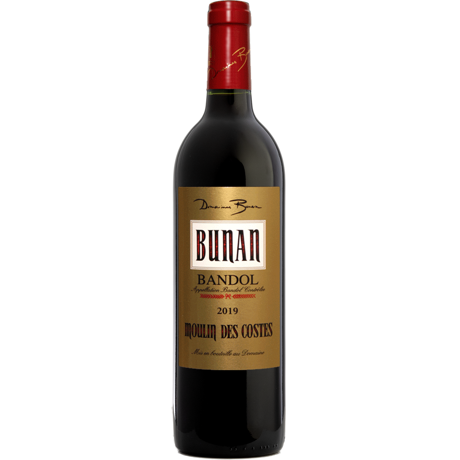 Domaines Bunan 2019 Moulin des Costes Bandol Rouge 750ml Wine Bottle