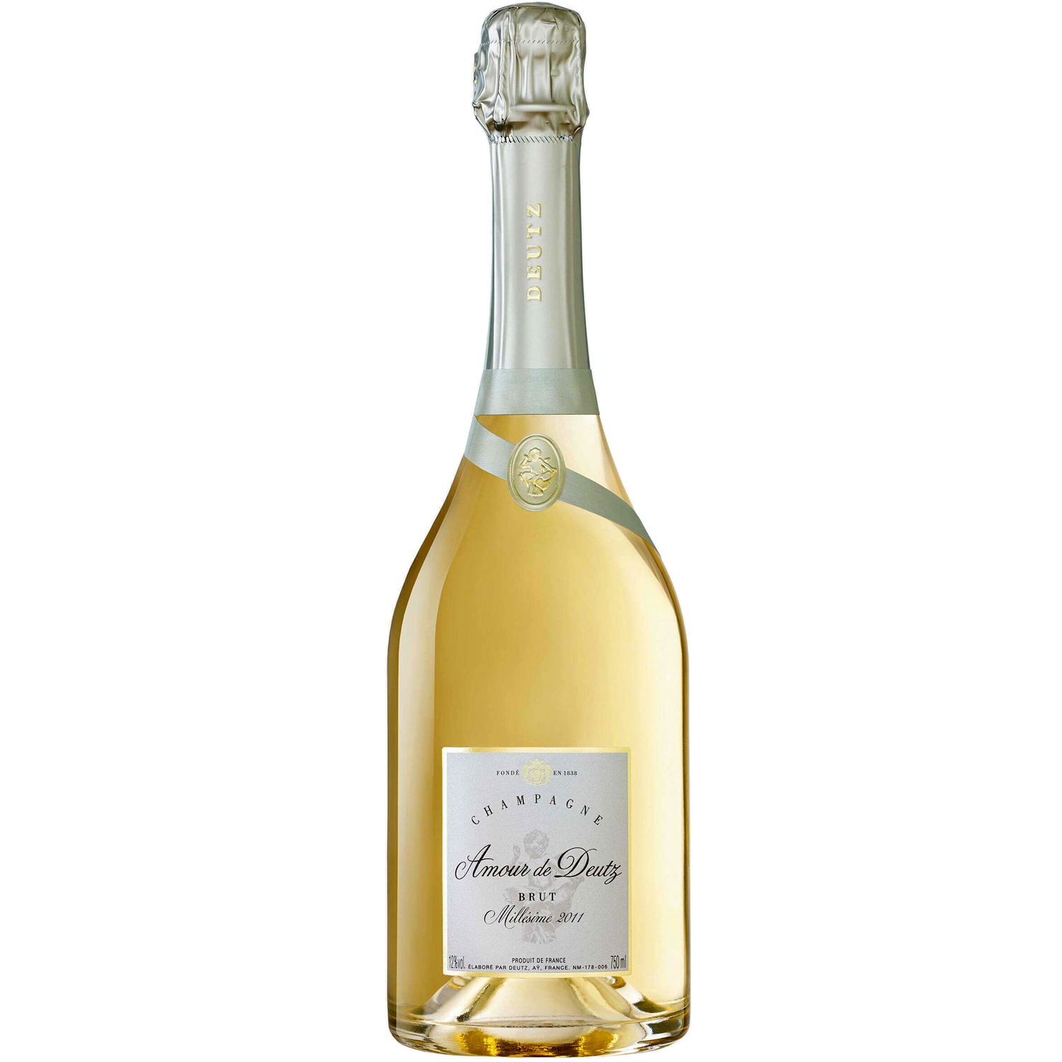 Champagne Deutz 2011 'Amour de Deutz' Brut Blanc de Blancs 750ml Wine Bottle