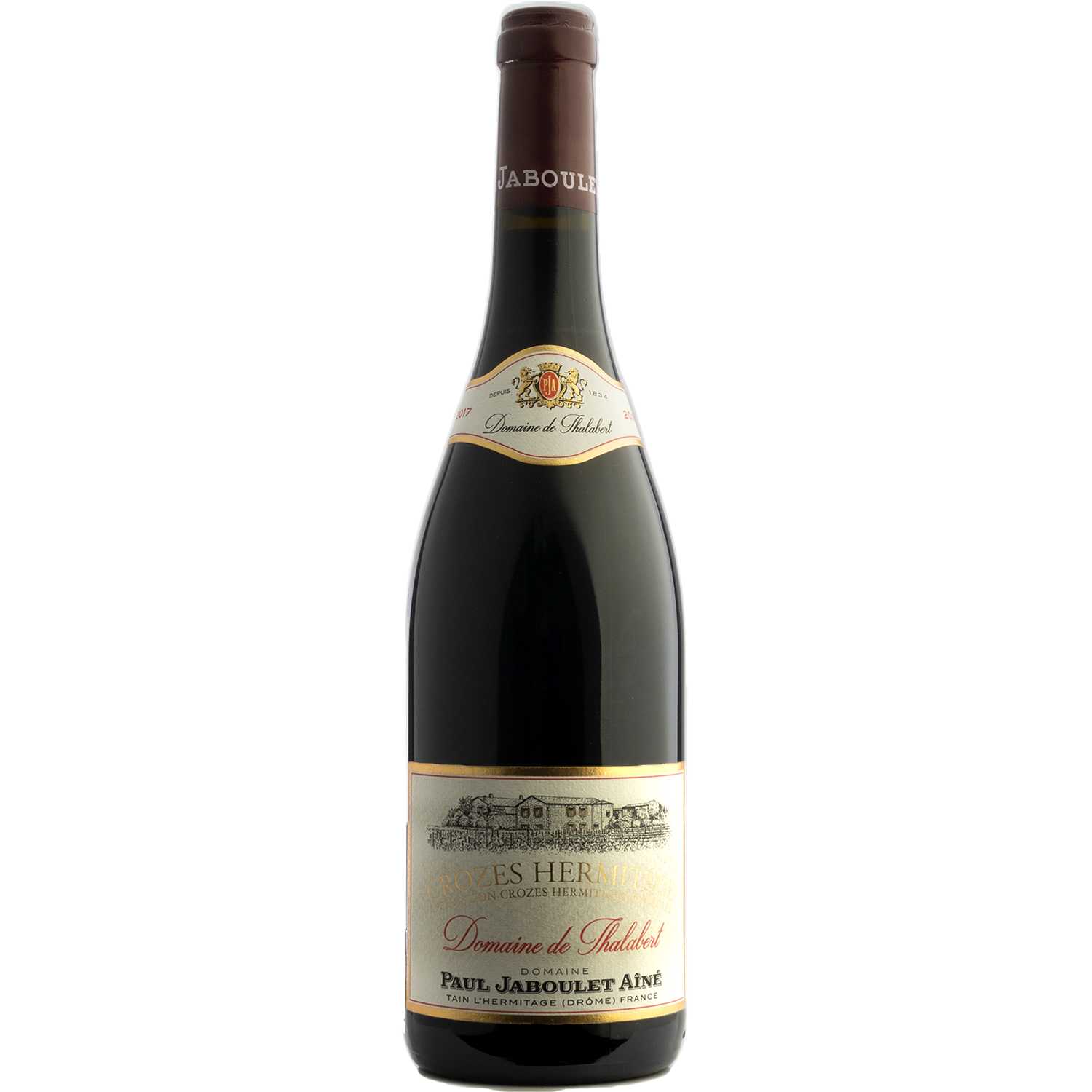 Paul Jaboulet Ainé 2017 'Domaine de Thalabert' Crozes-Hermitage 750ml Wine Bottle