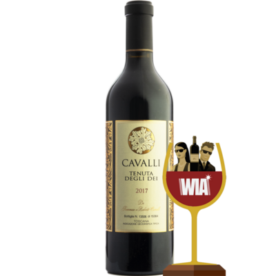 Roberto Cavalli 2017 Tenuta degli Dei Toscana IGT 750ml Wine Bottle