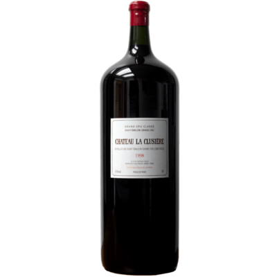 Château La Clusière 1998 St.-Émilion Grand Cru Melchior (18 Liters!) 750ml Wine Bottle
