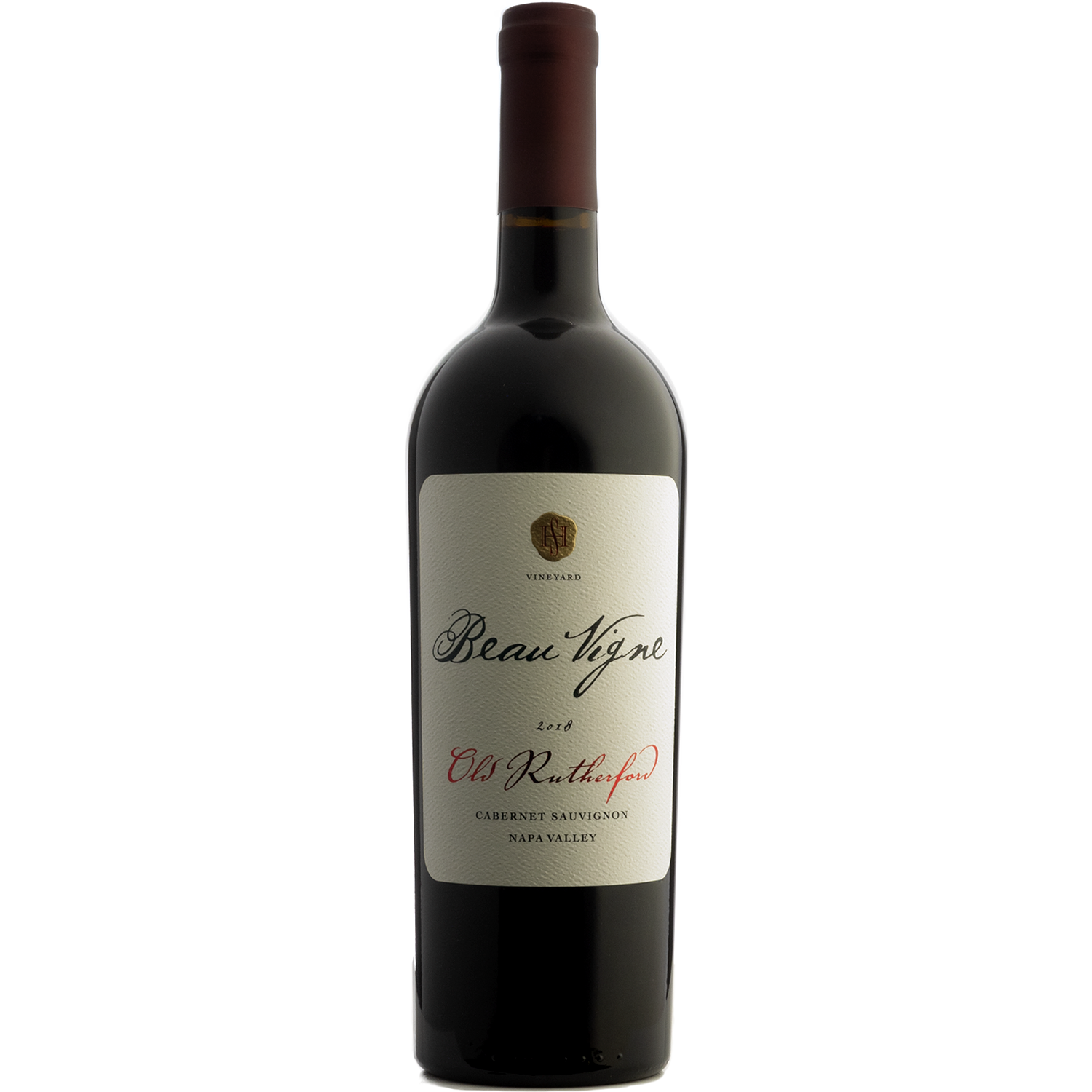 Beau Vigne CYBER MONDAY: 2018 'Old Rutherford' Cabernet Sauvignon 750ml Wine Bottle