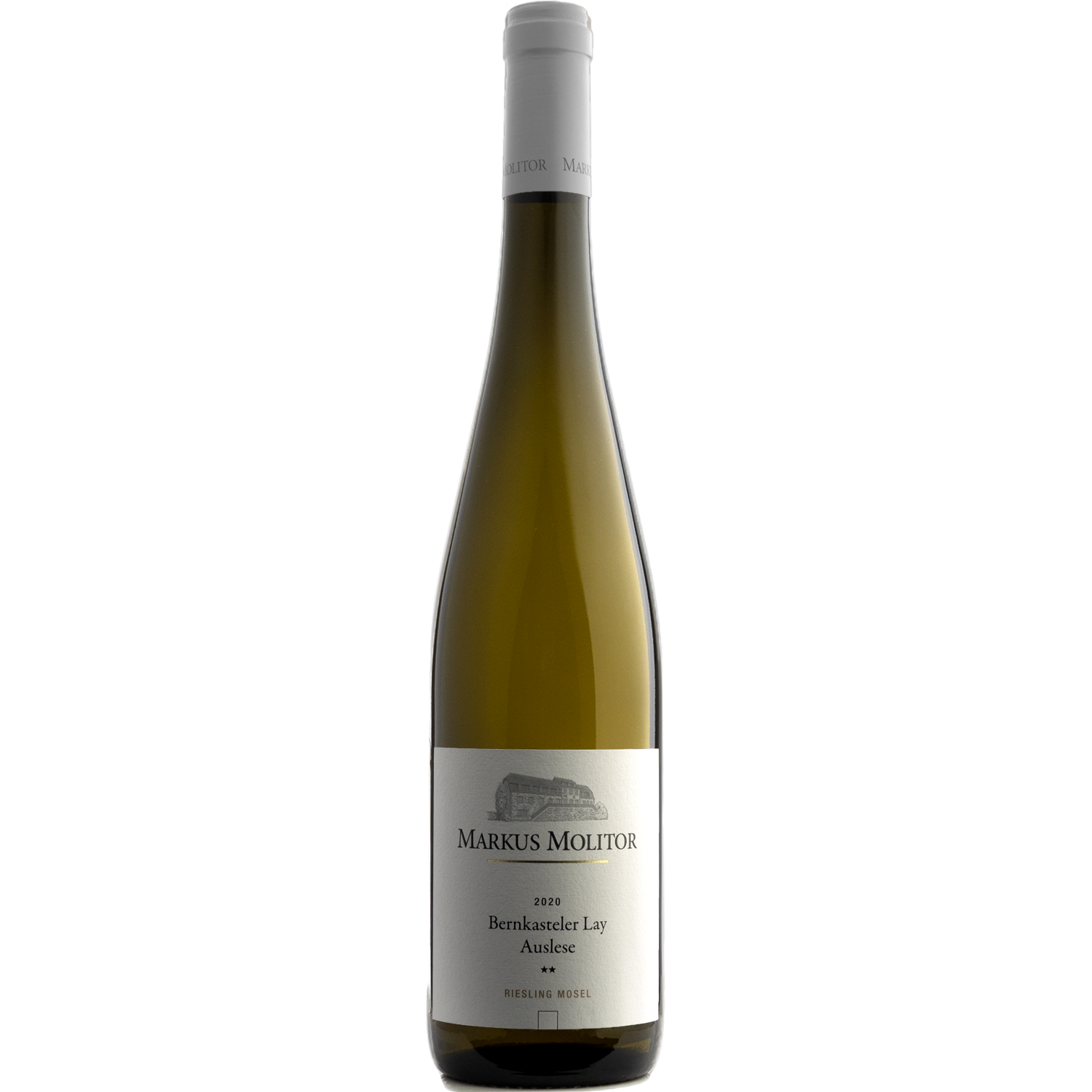 Markus Molitor 2020 Bernkasteler Lay Riesling Auslese** Weißkapsel 750ml Wine Bottle