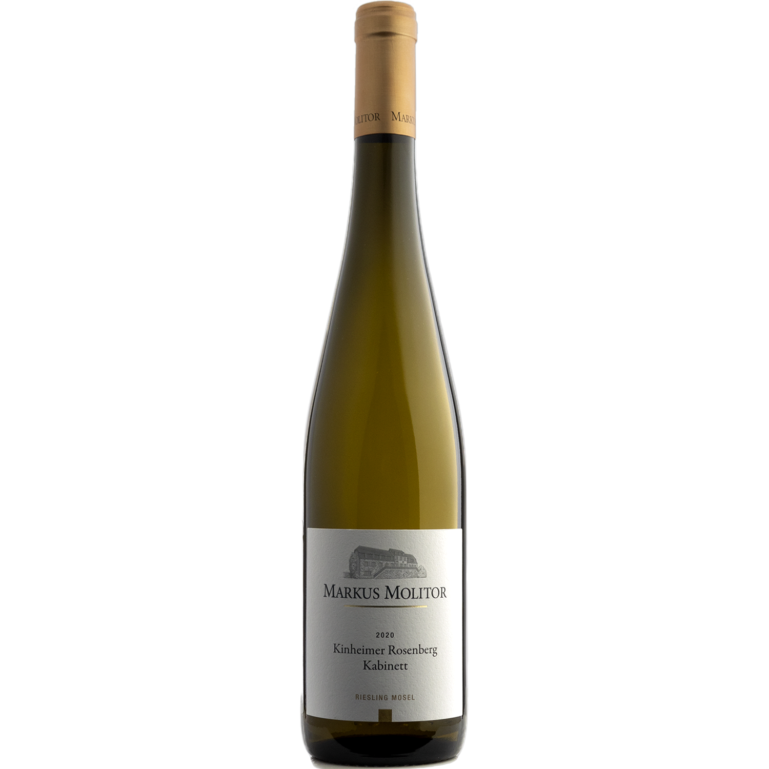 Markus Molitor 2020 Kinheimer Rosenberg Riesling Kabinett Goldkapsel 750ml Wine Bottle