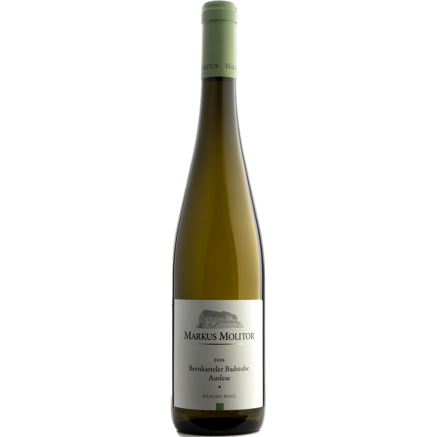 Markus Molitor 2020 Bernkasteler Badstube Riesling Auslese* Grünkapsel 750ml Wine Bottle