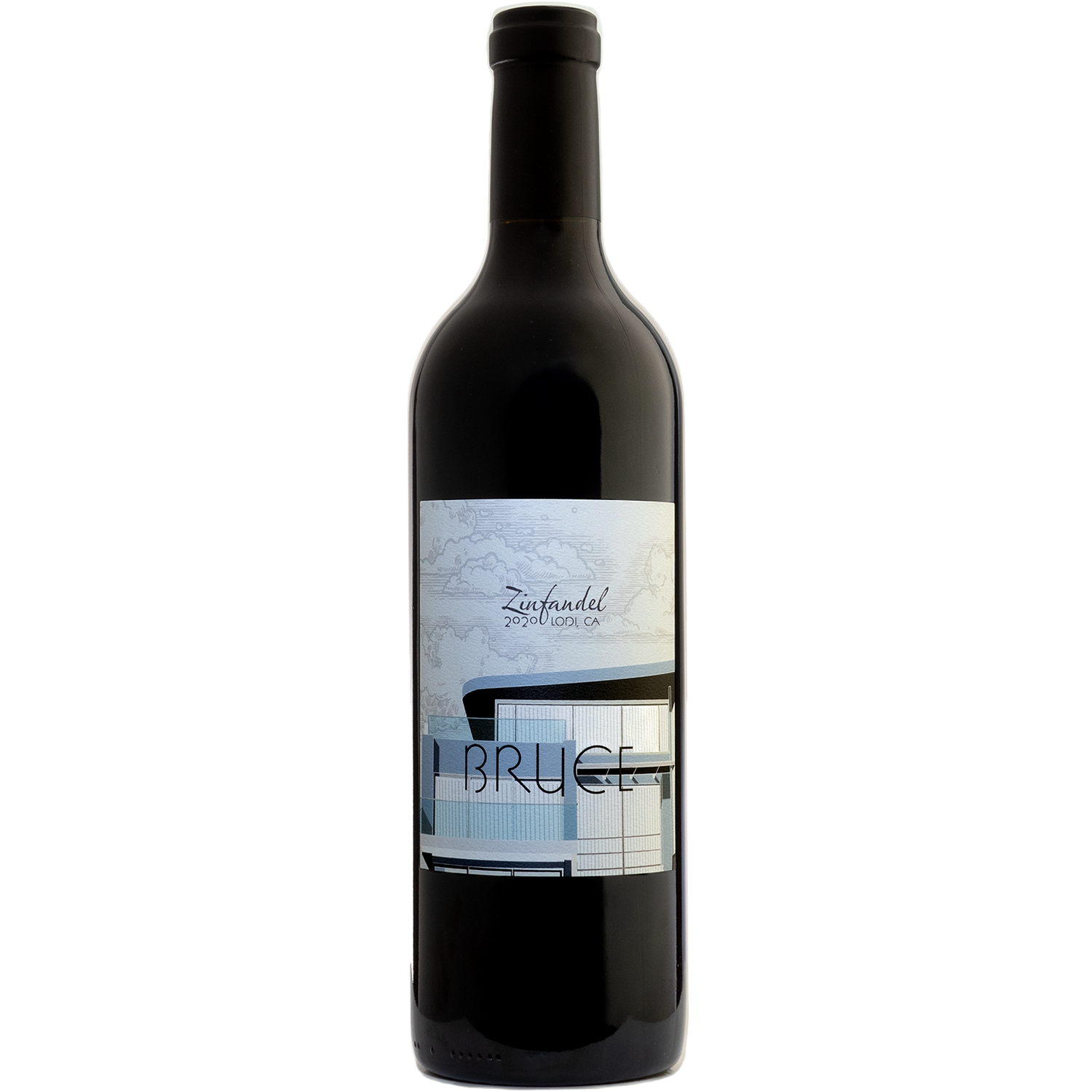 eStCru 2020 'Bruce' Old Vine Zinfandel 750ml Wine Bottle