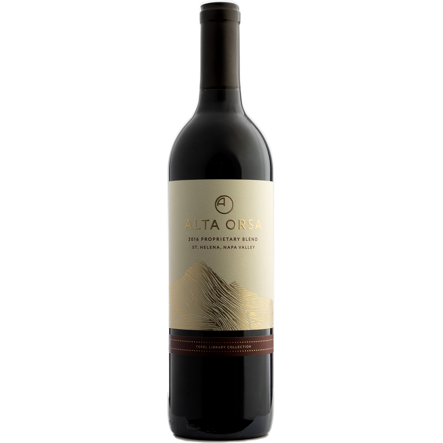 Topel Winery 2016 'Alta Orsa' Library Collection St. Helena Cabernet Blend 750ml Wine Bottle