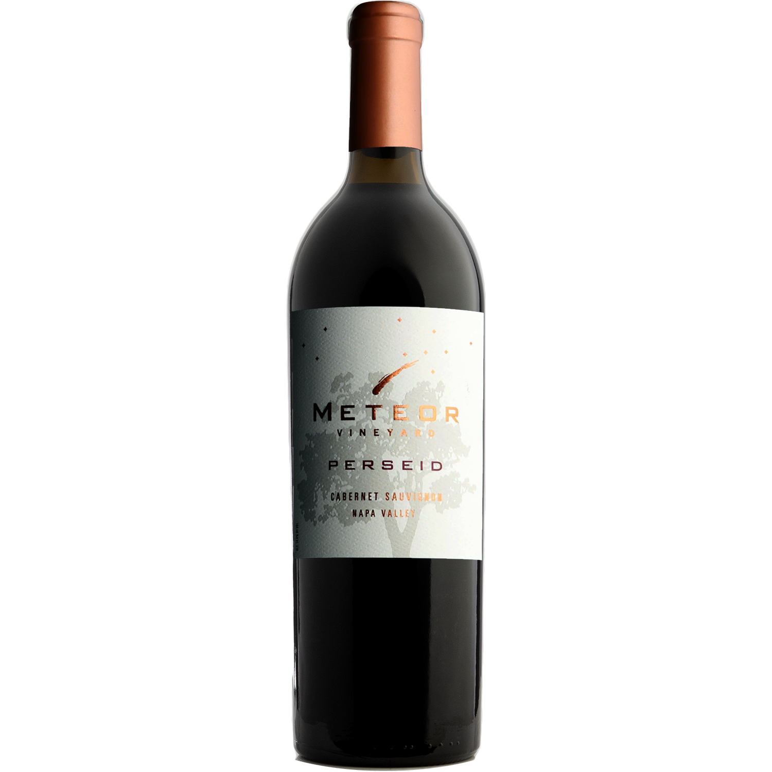 Meteor Vineyard 2017 'Perseid' Cabernet Sauvignon 750ml Wine Bottle