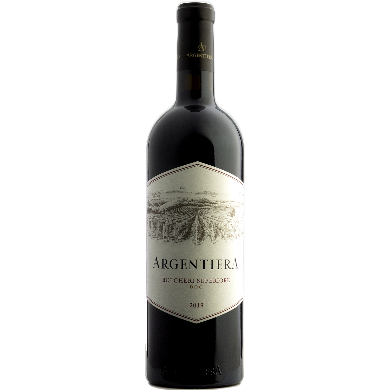 Tenuta Argentiera 2019 'Argentiera' Bolgheri Superiore 750ml Wine Bottle