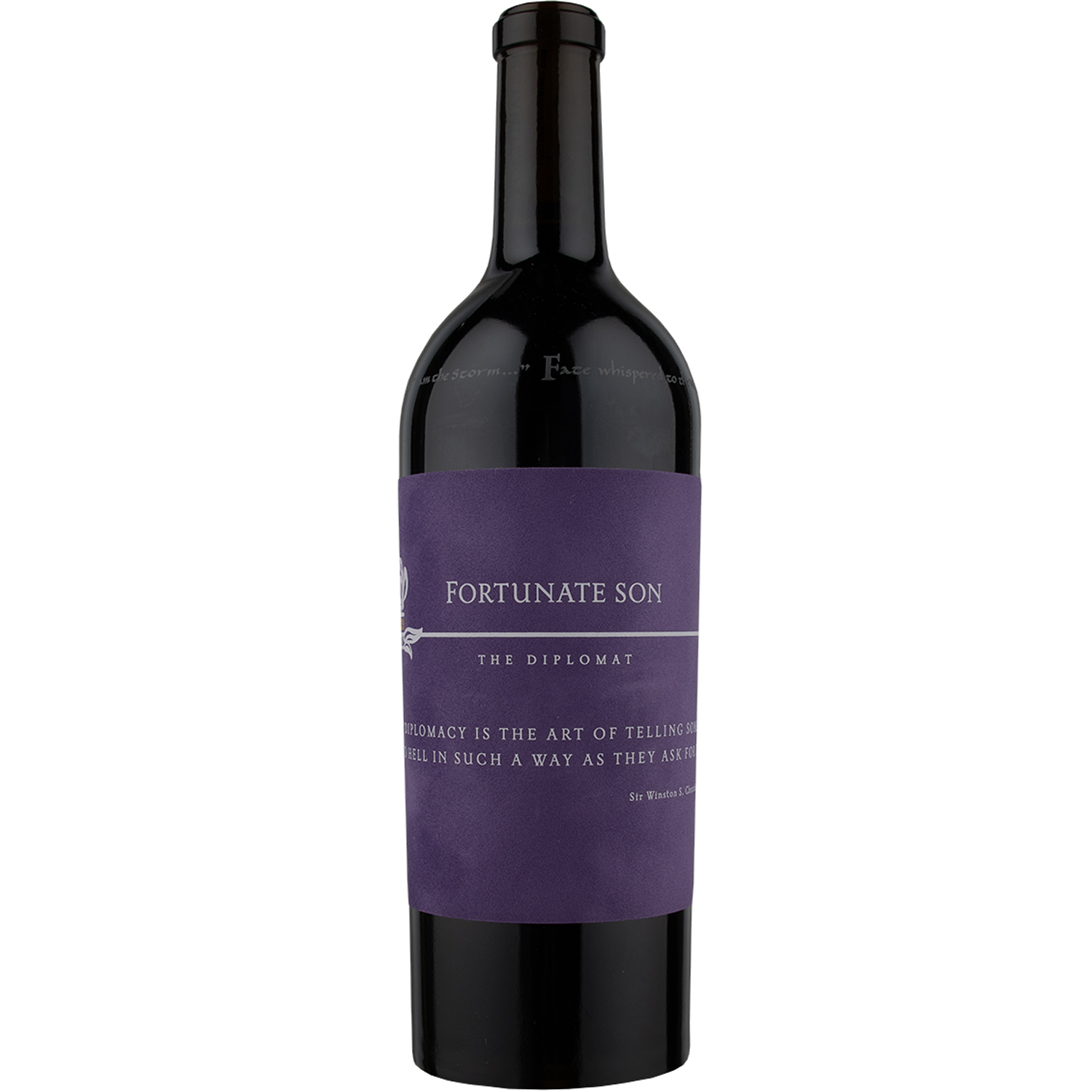 Hundred Acre 2019 Fortunate Son 'The Diplomat' Napa Valley Cabernet Sauvignon 750ml Wine Bottle