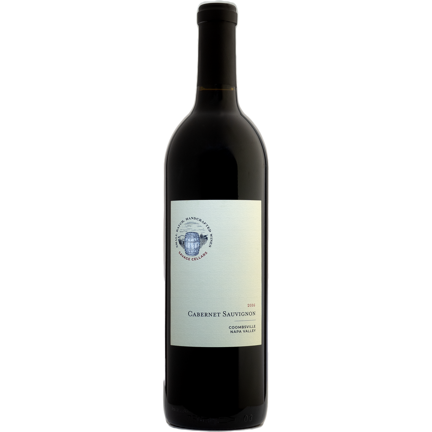 Savage Cellars 2016 Coombsville Cabernet Sauvignon 750ml Wine Bottle
