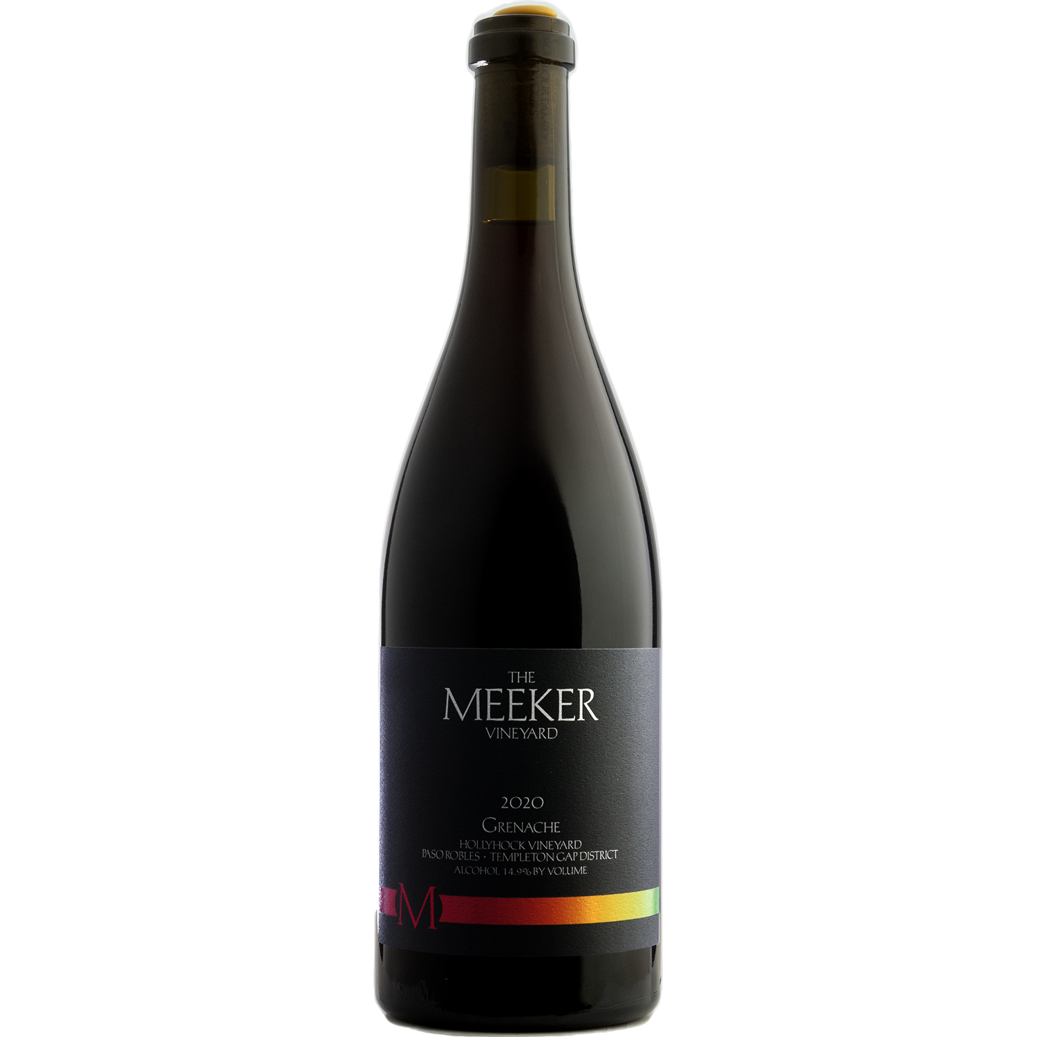 Meeker 2020 Hollyhock Vineyard Paso Robles Grenache 750ml Wine Bottle