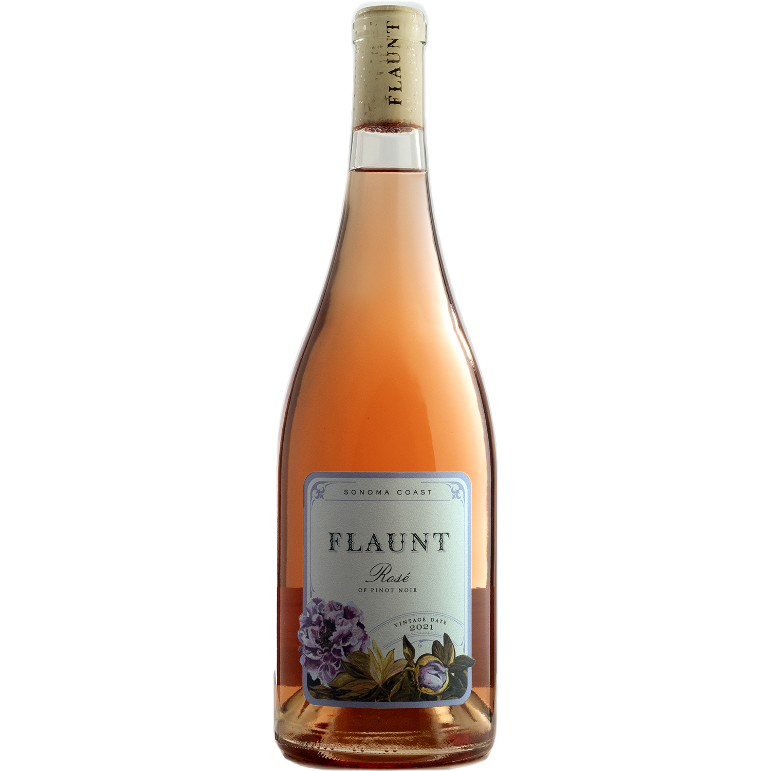 Flaunt 2021 Sonoma Coast Rosé of Pinot Noir 750ml Wine Bottle