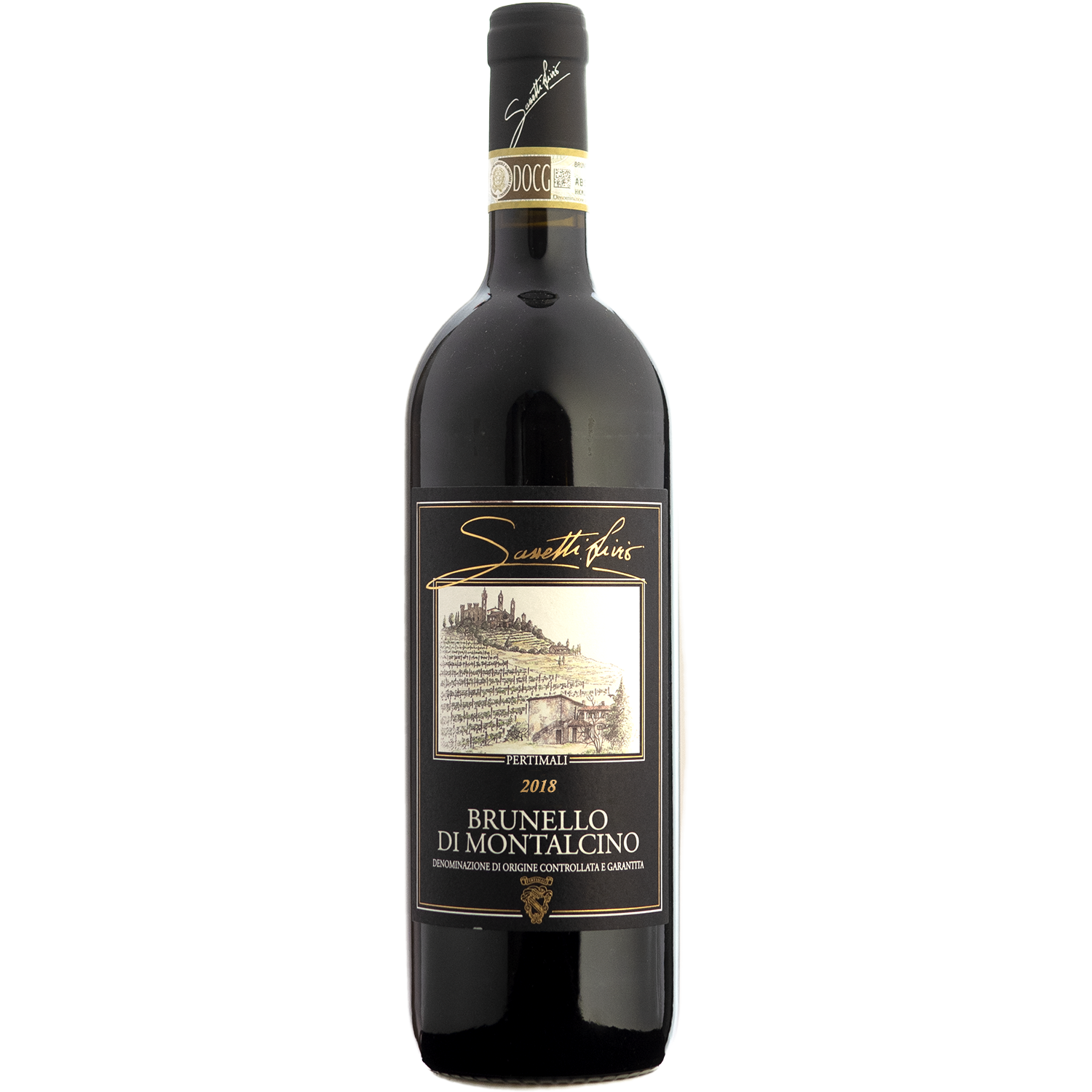 Livio Sassetti 2018 'Pertimali' Brunello di Montalcino 750ml Wine Bottle