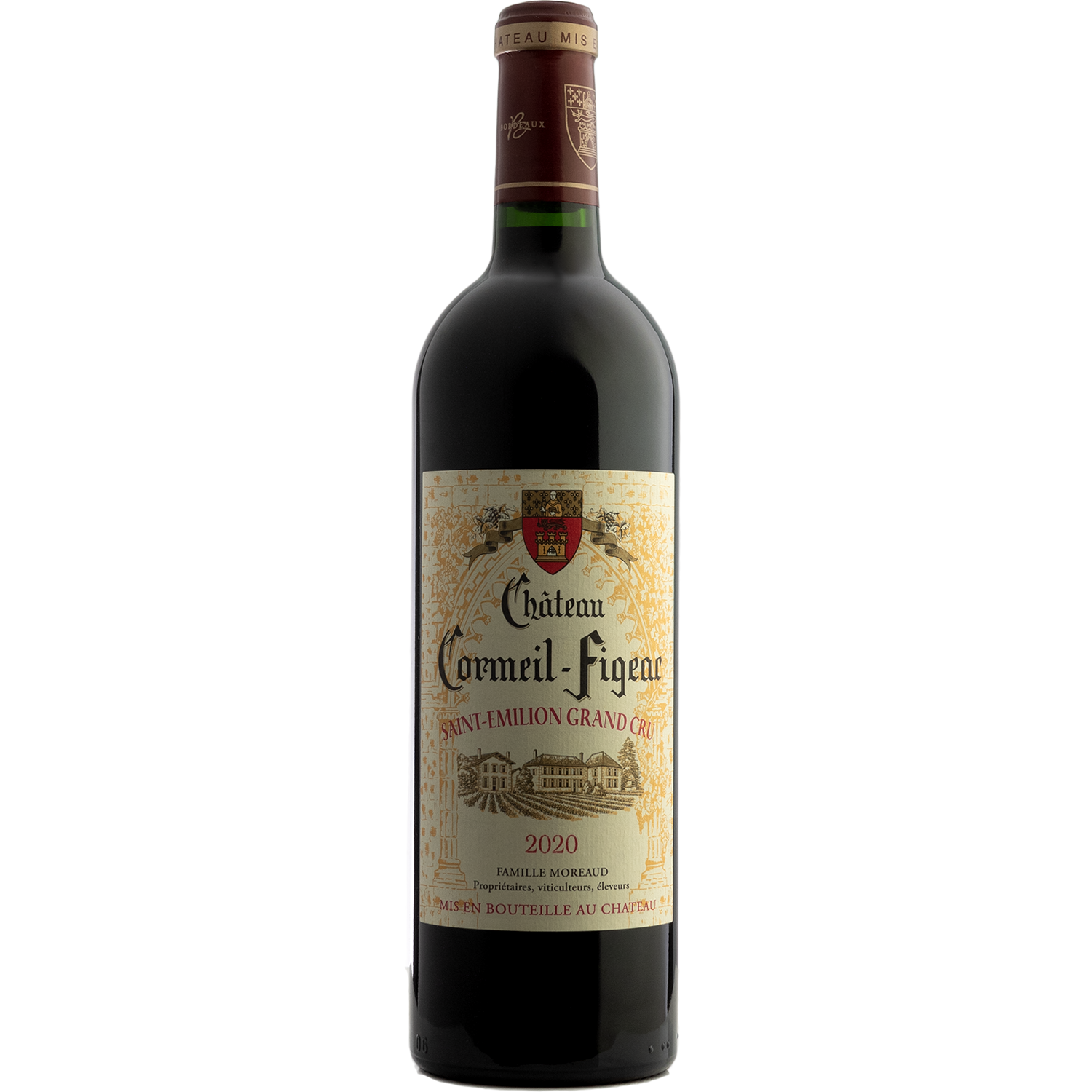 Château Cormeil-Figeac 2020 St.-Émilion Grand Cru 750ml Wine Bottle