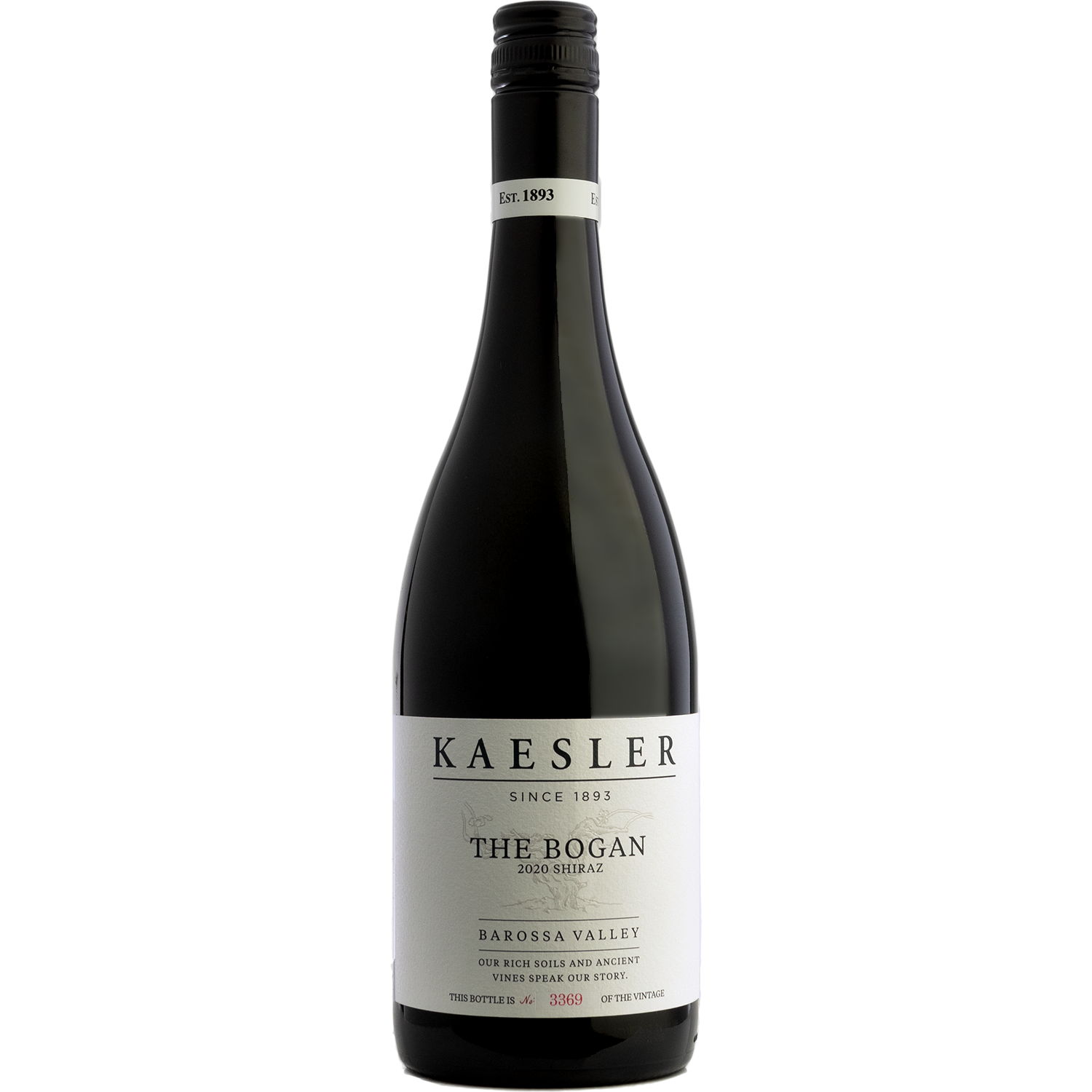 Kaesler 2020 'The Bogan' Barossa Valley Shiraz 750ml Wine Bottle