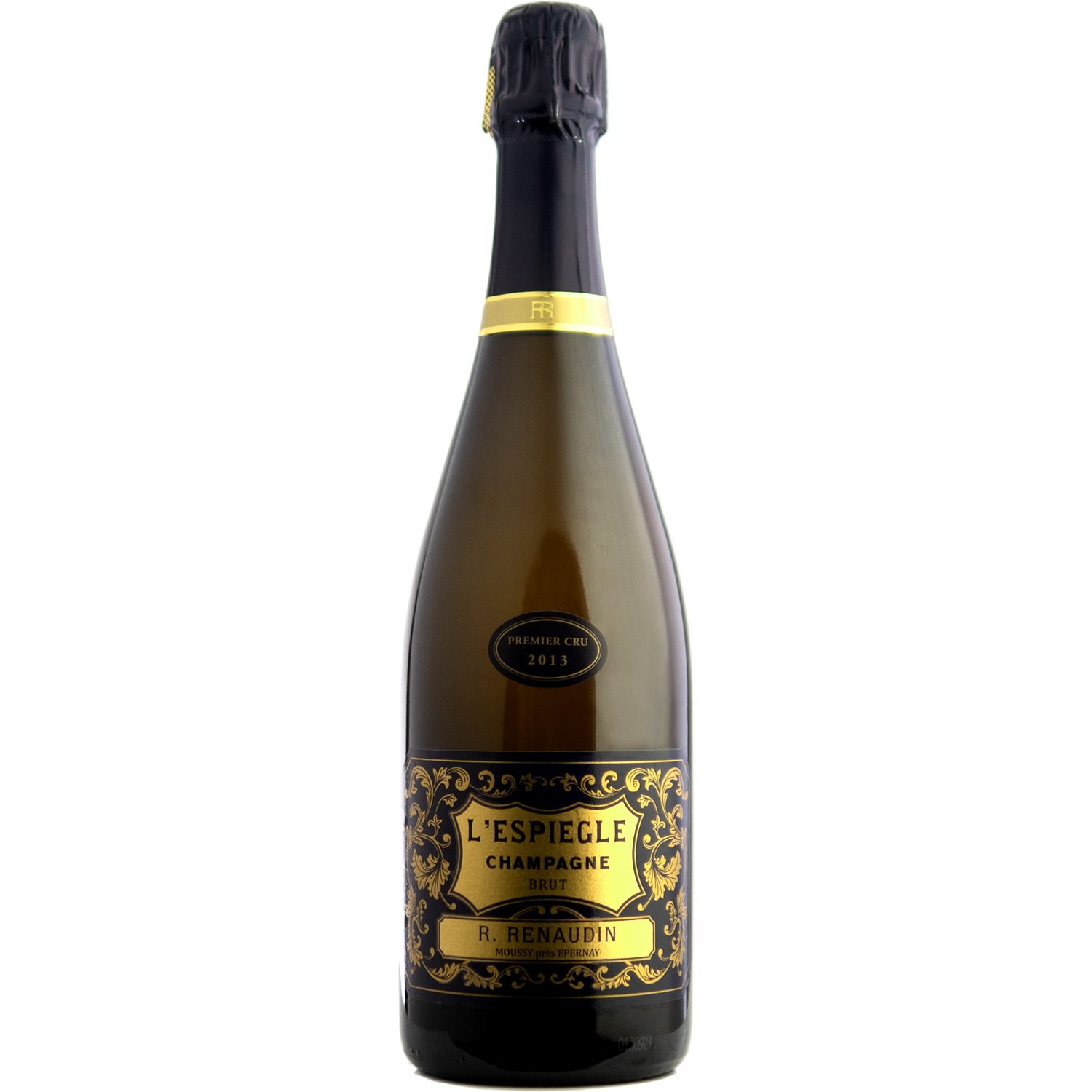Champagne R. Renaudin 2013 'L'Espiègle' 1er Cru Brut Blanc de Blancs 750ml Wine Bottle