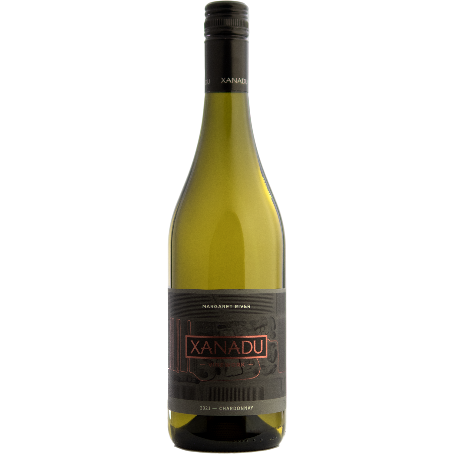 Xanadu 2021 'Vinework' Margaret River Chardonnay 750ml Wine Bottle