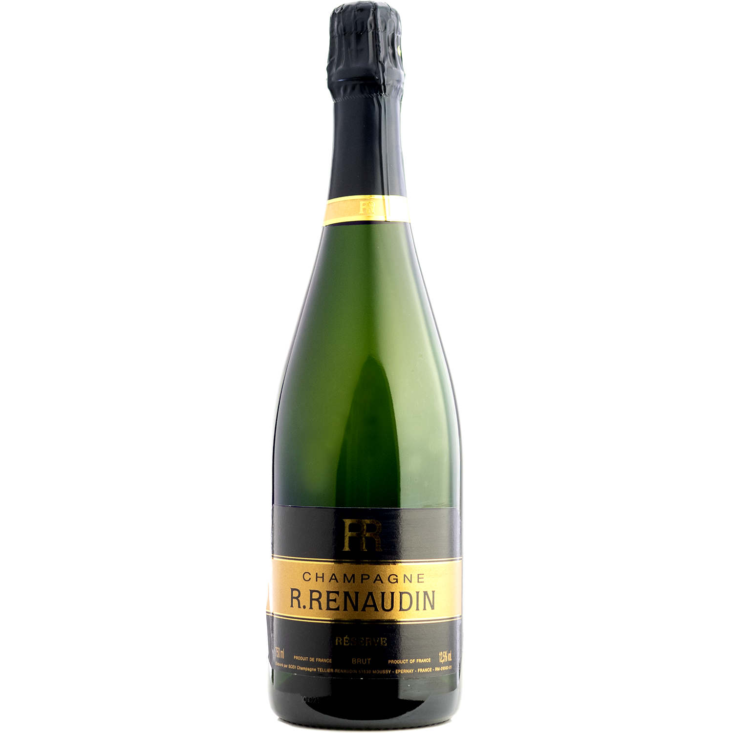 Champagne R. Renaudin NV 1er Cru Réserve Brut Blanc de Blancs 750ml Wine Bottle