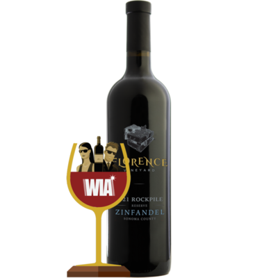 Florence Vineyard 2021 Rockpile Estate Reserve Zinfandel 750ml Wine Bottle