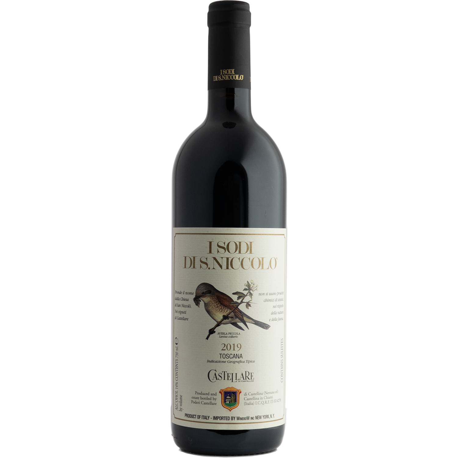 Castellare di Castellina 2019 'I Sodi di San Niccolò' Toscana IGT 750ml Wine Bottle