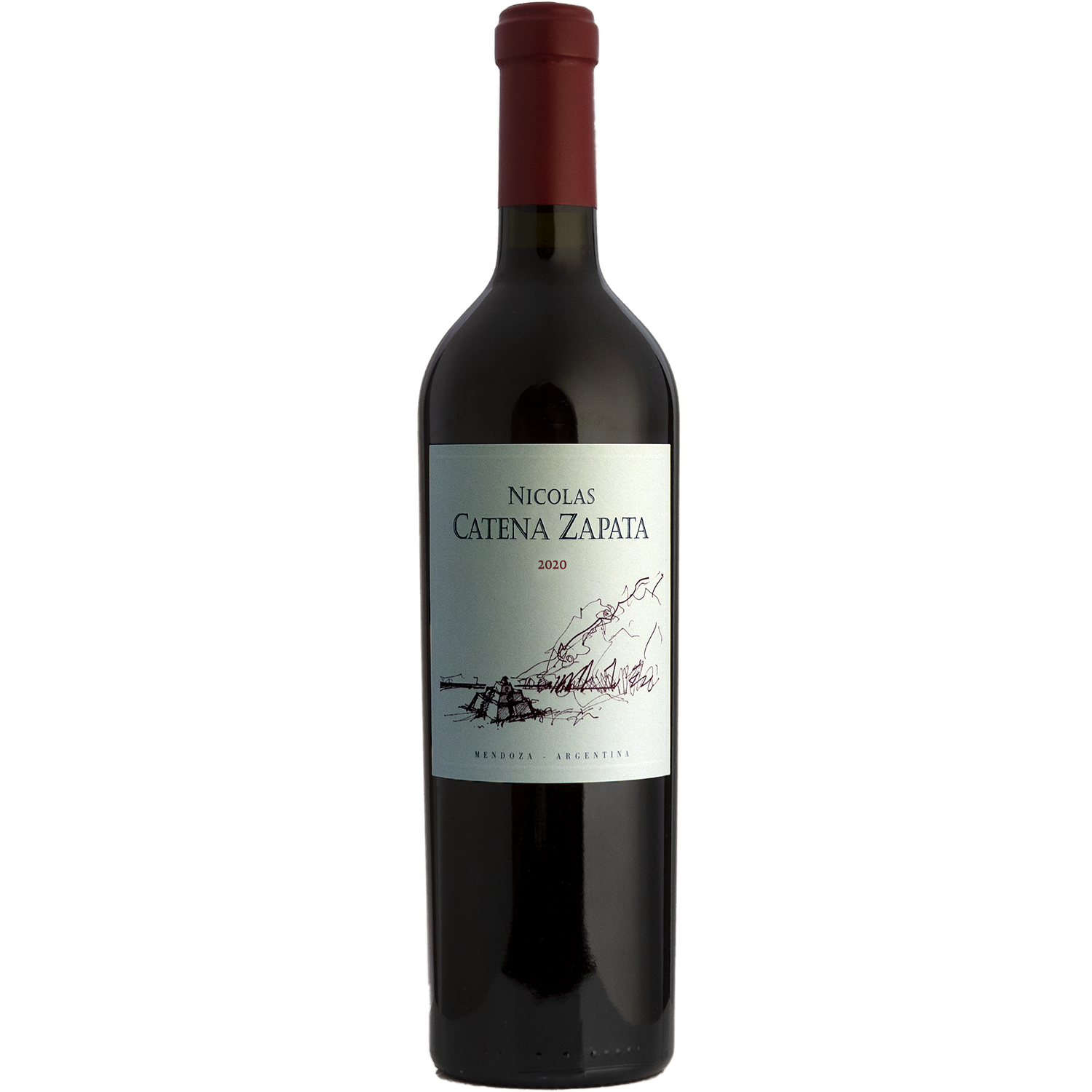 Bodega Catena Zapata 2020 'Nicolás' Mendoza Cabernet Blend 750ml Wine Bottle