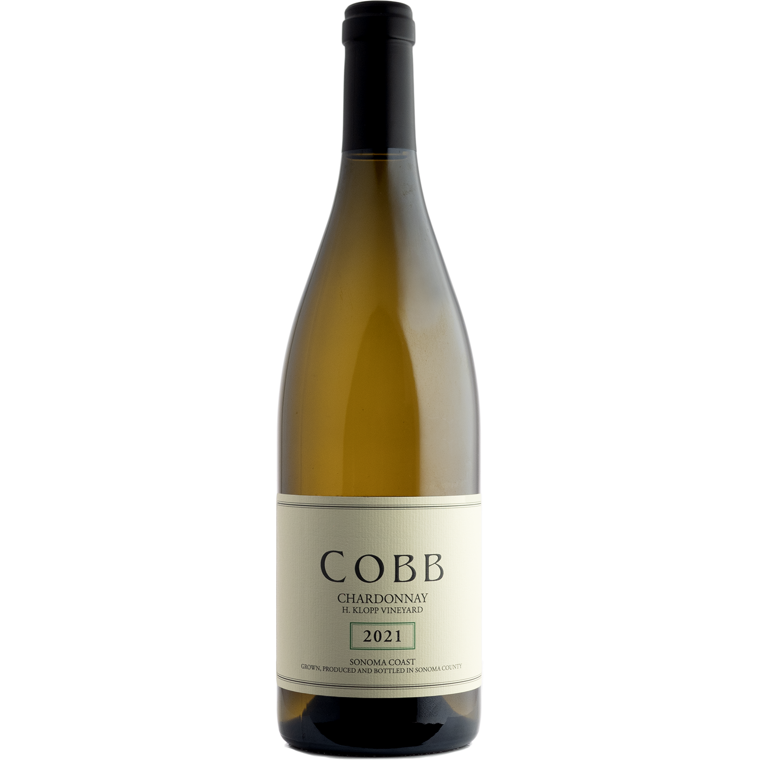 Cobb 2021 H. Klopp Vineyard Chardonnay 750ml Wine Bottle