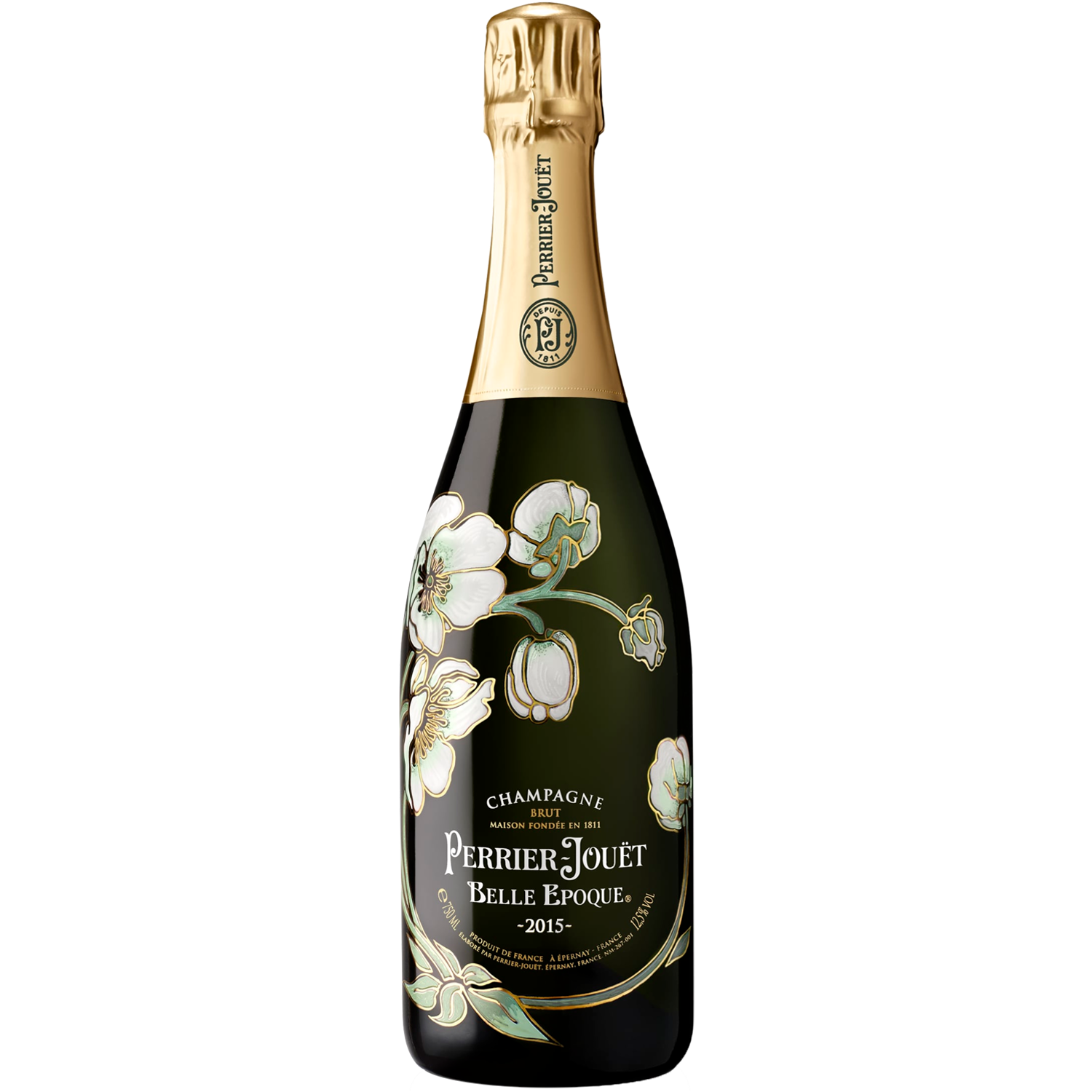 Champagne Perrier-Jouët 2015 'Belle Epoque' Fleur de Champagne Brut 750ml Wine Bottle