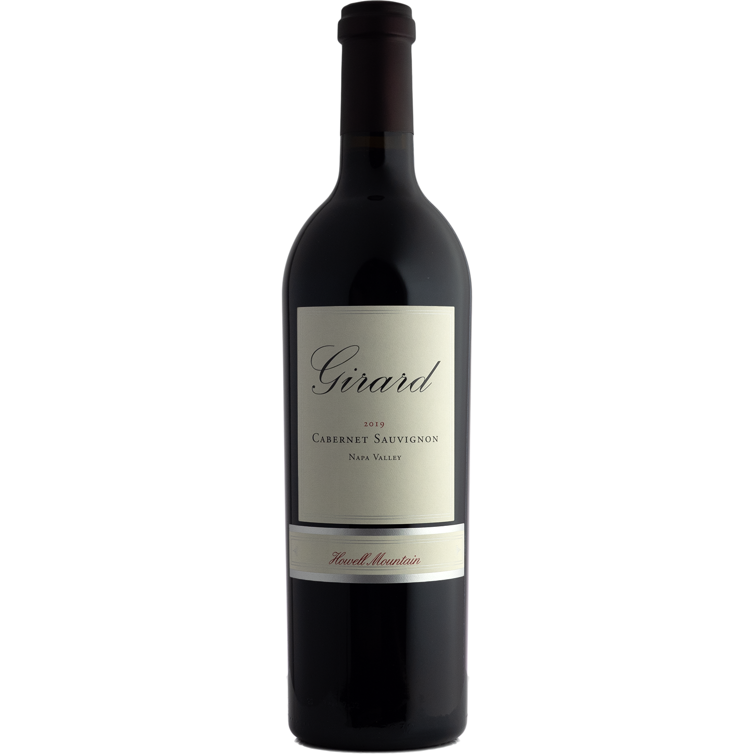 Girard 2019 Howell Mountain Napa Valley Cabernet Sauvignon 750ml Wine Bottle