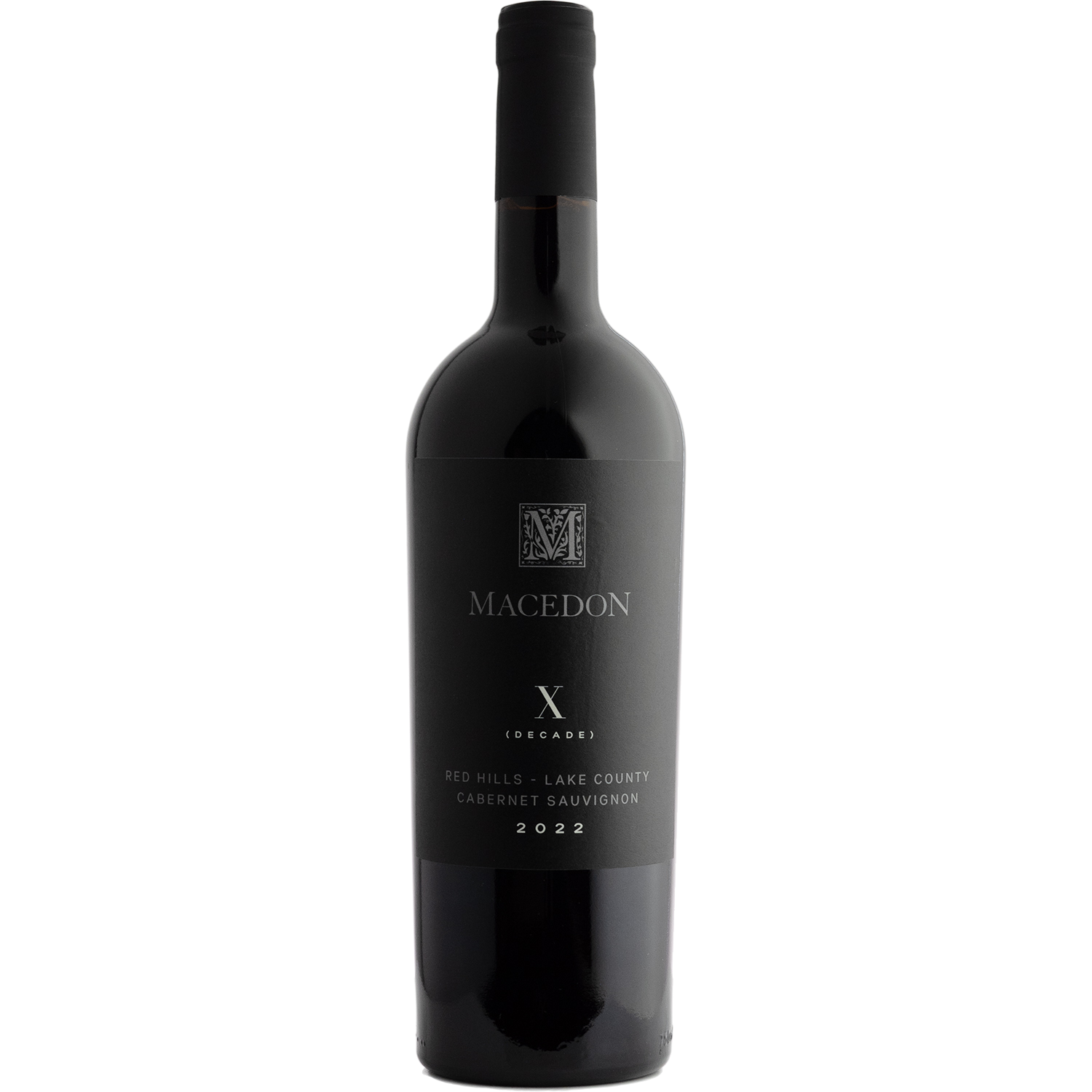Macedon 2022 'X (Decade)' Red Hills Cabernet Sauvignon 750ml Wine Bottle
