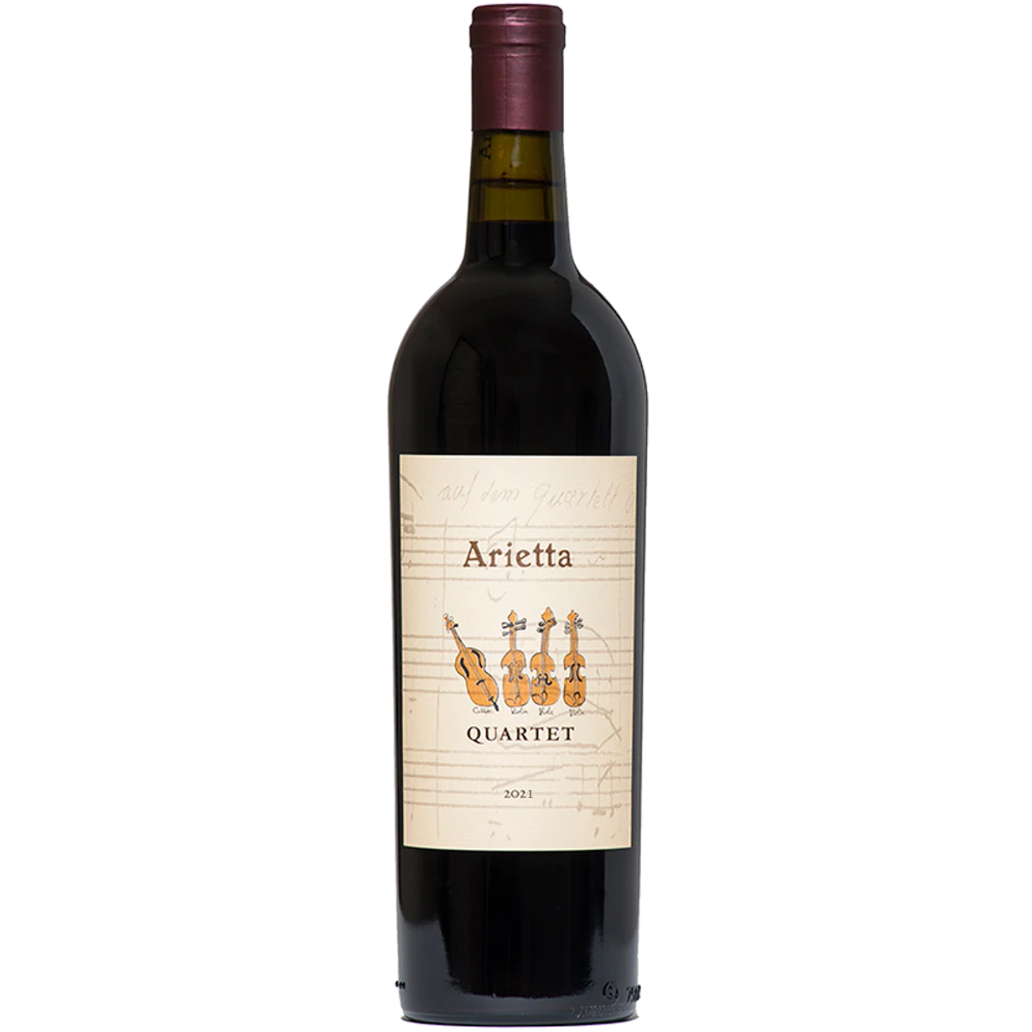 Arietta 2021 'Quartet' Napa Valley Cabernet Blend 750ml Wine Bottle