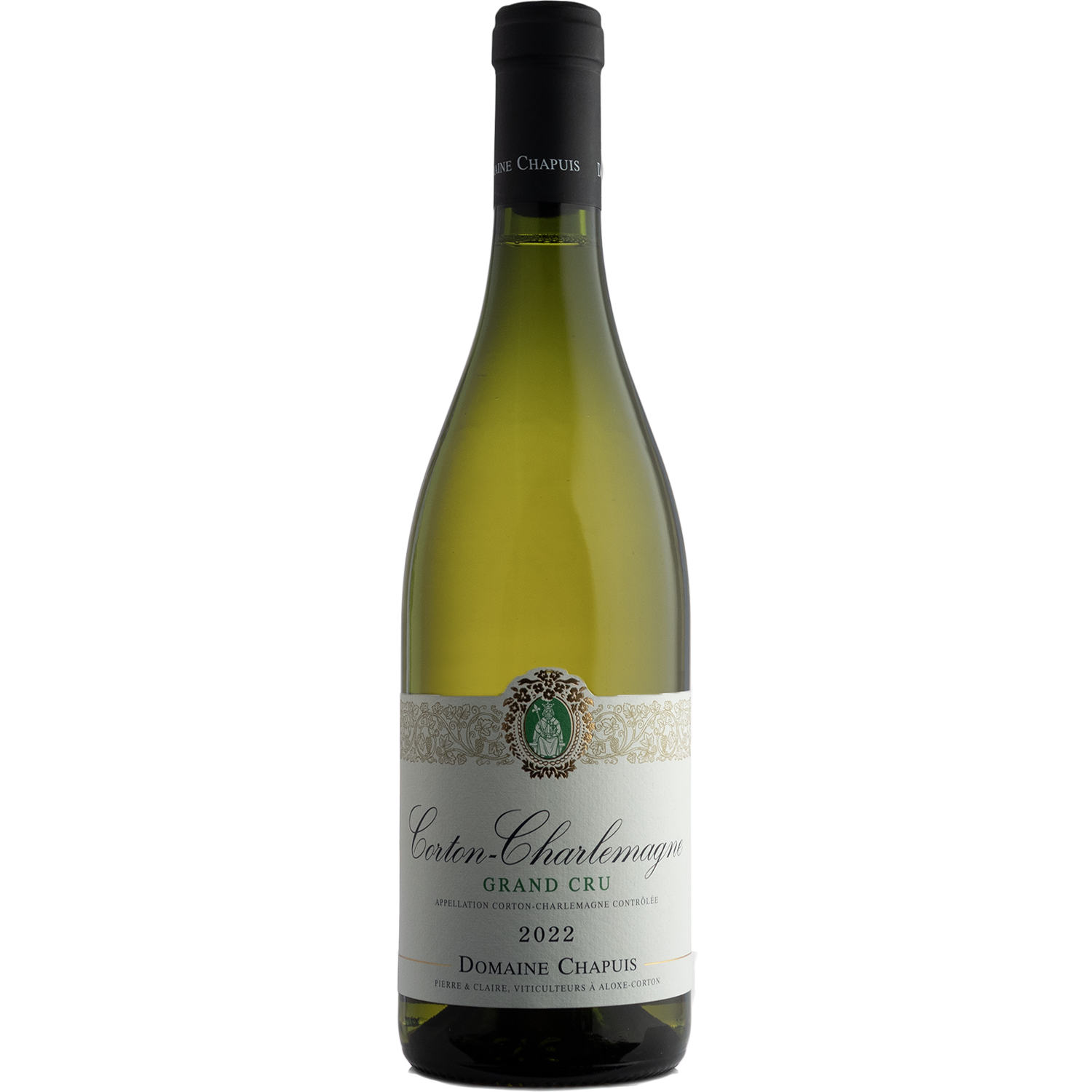 Domaine Chapuis 2022 Corton Charlemagne Grand Cru 750ml Wine Bottle
