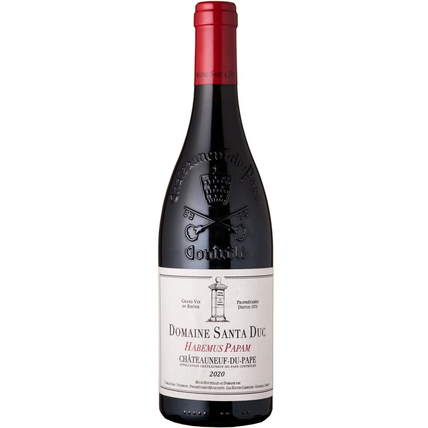 Domaine Santa Duc 2020 'Habemus Papam' Châteauneuf-du-Pape 750ml Wine Bottle