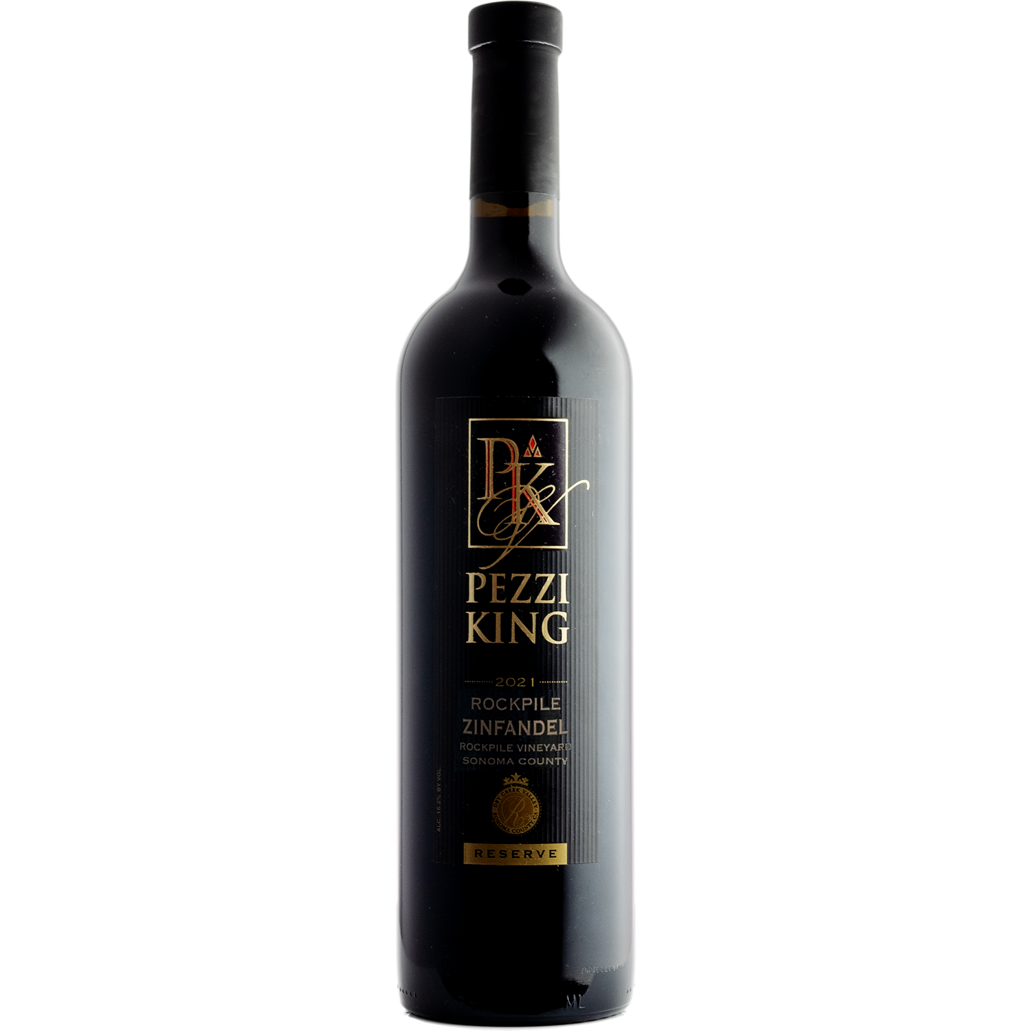 Pezzi King 2021 'Rockpile Reserve' Rockpile Zinfandel 750ml Wine Bottle