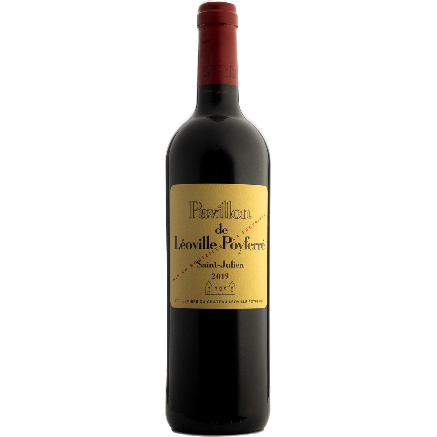 Château Léoville Poyferré 2019 'Pavillon' Saint-Julien 750ml Wine Bottle