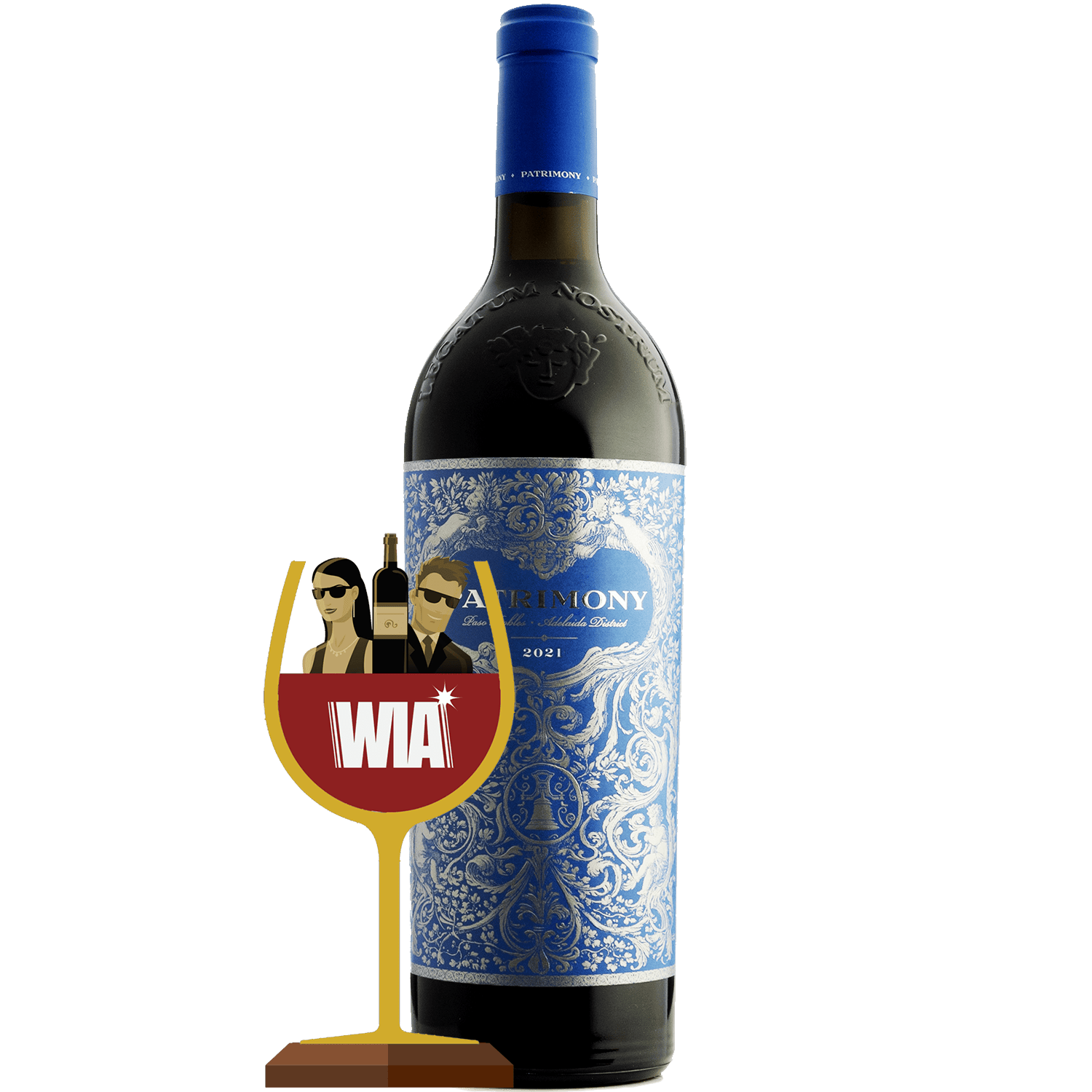 Patrimony Estate 2021 Adelaida District Cabernet Sauvignon 750ml Wine Bottle