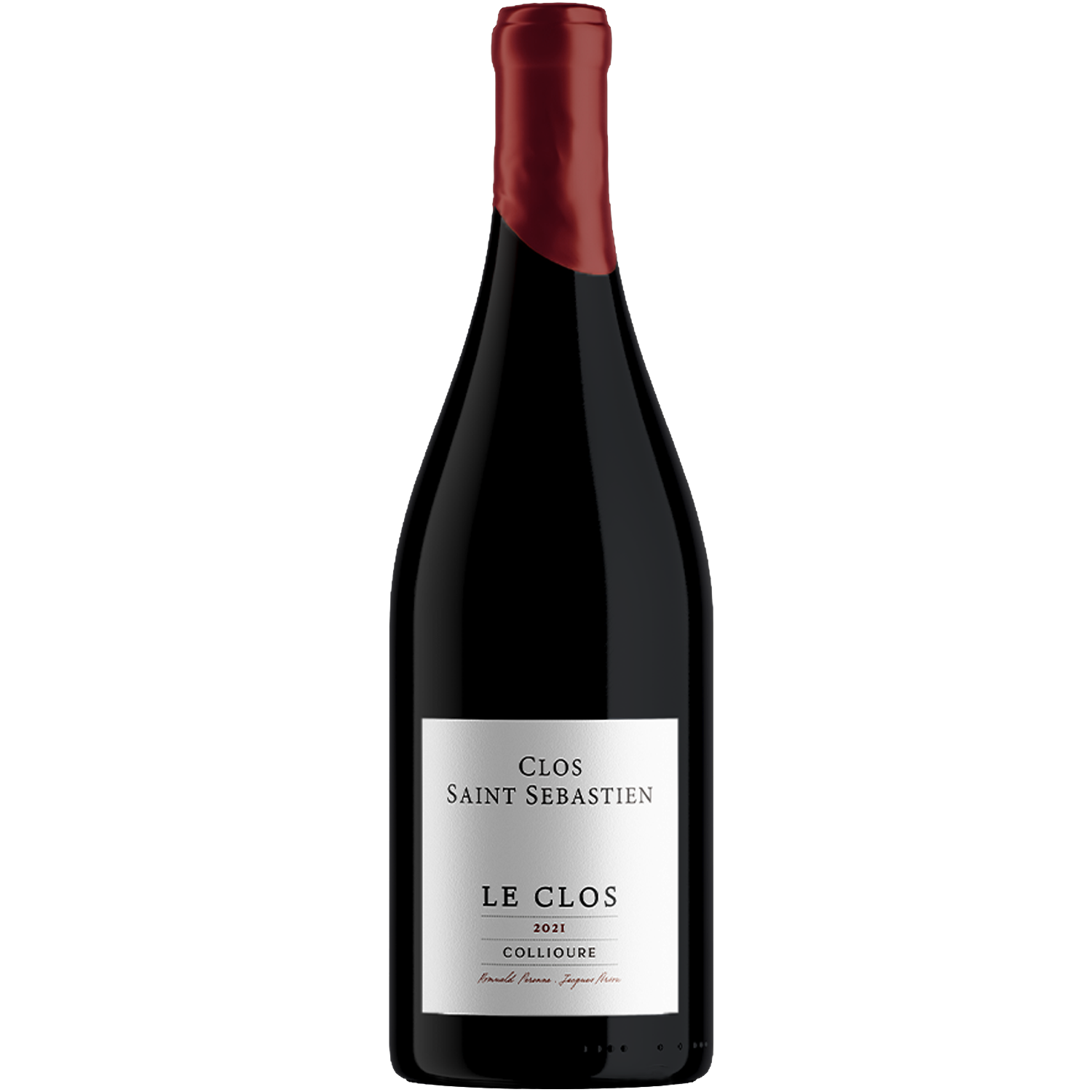 Clos Saint Sébastien 2021 'Les Clos' Collioure 750ml Wine Bottle