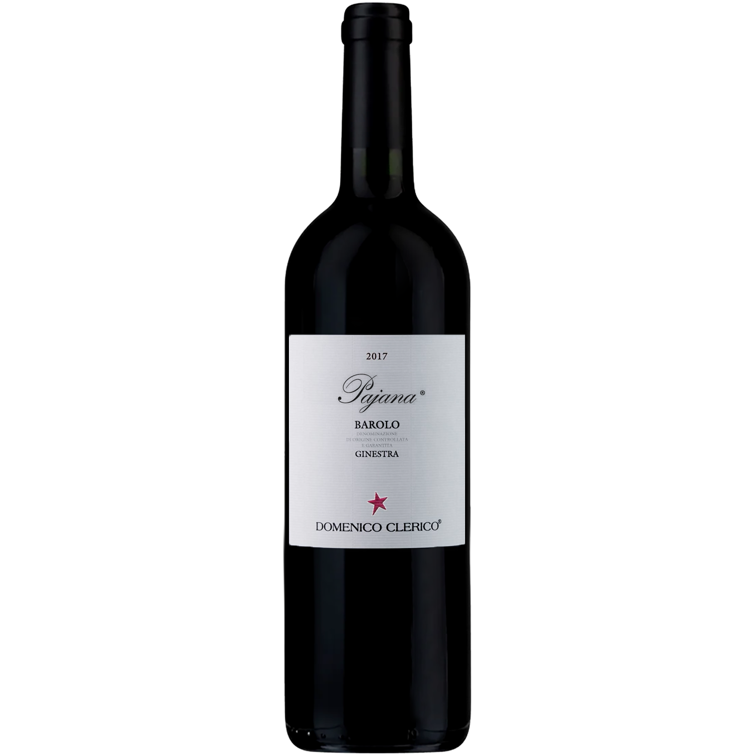 Domenico Clerico 2017 Pajana Ginestra Barolo 750ml Wine Bottle