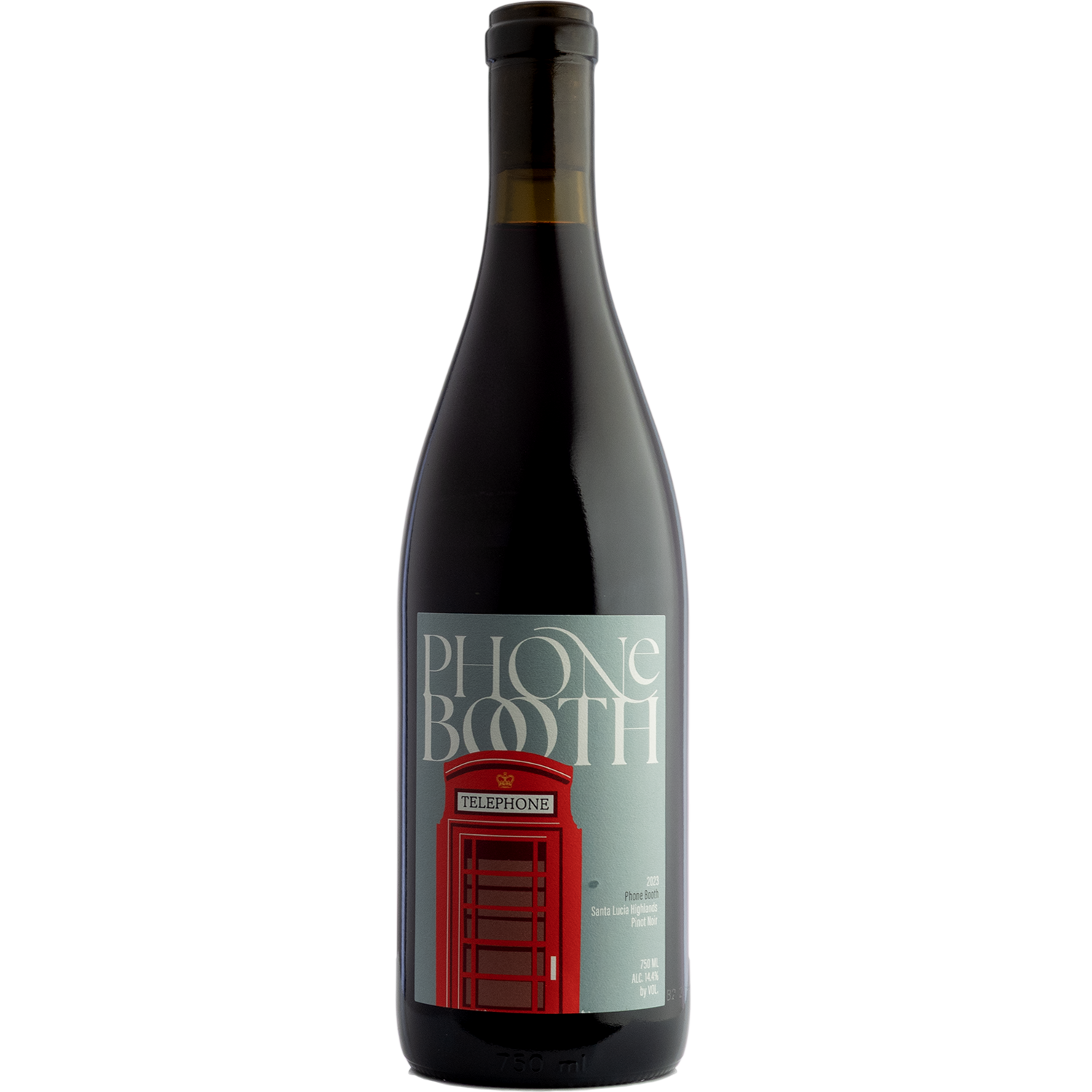 Phone Booth 2023 Santa Lucia Highlands Pinot Noir 750ml Wine Bottle
