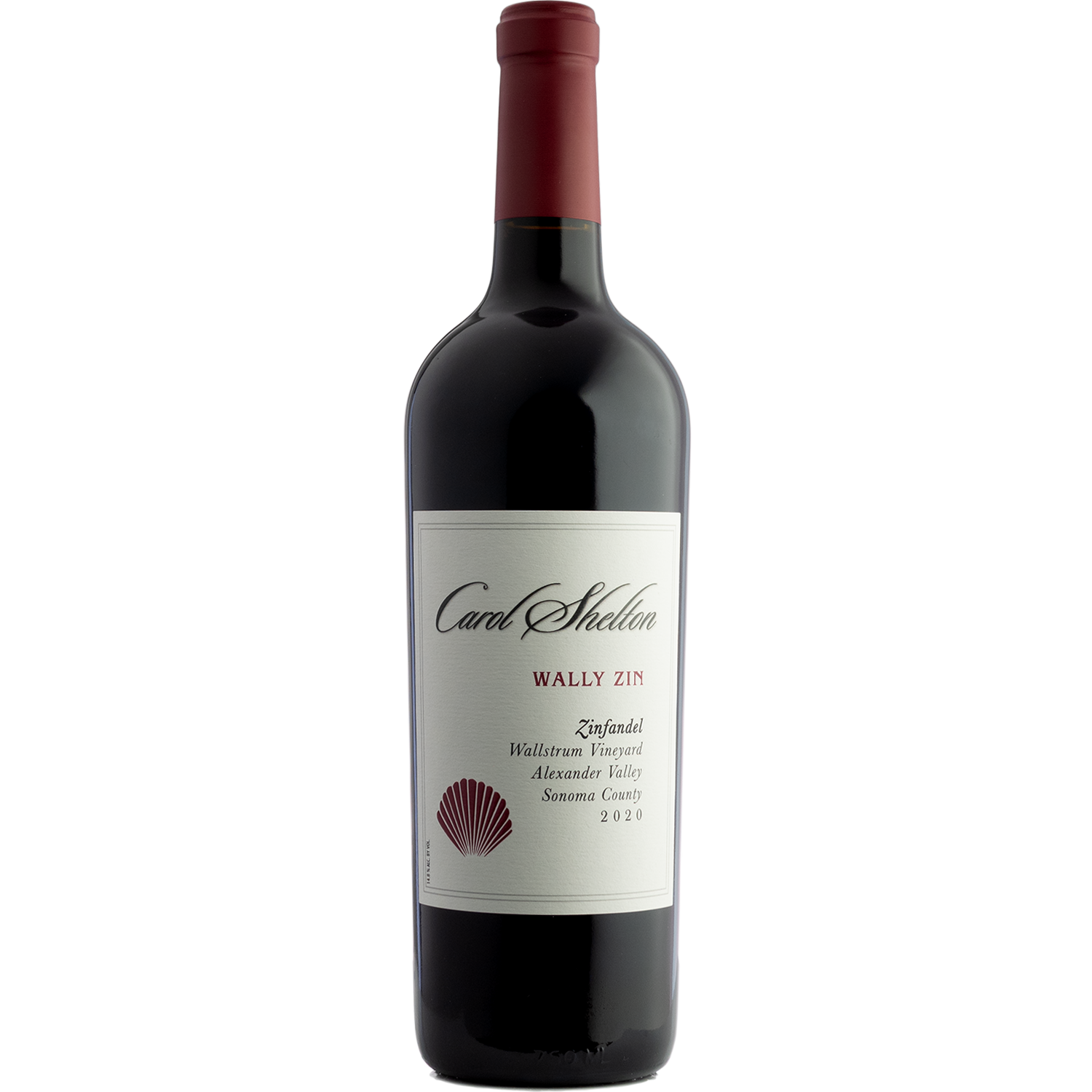 Carol Shelton 2020 'Wally' Wallstrum Vineyard Alexander Valley Zinfandel 750ml Wine Bottle