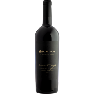Evidence 2021 Immaculate Vineyard Coombsville Cabernet Sauvignon 750ml Wine Bottle