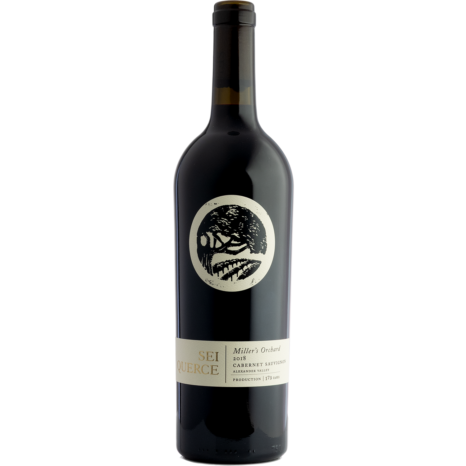 Sei Querce 2018 Miller’s Orchard Cabernet Sauvignon 750ml Wine Bottle